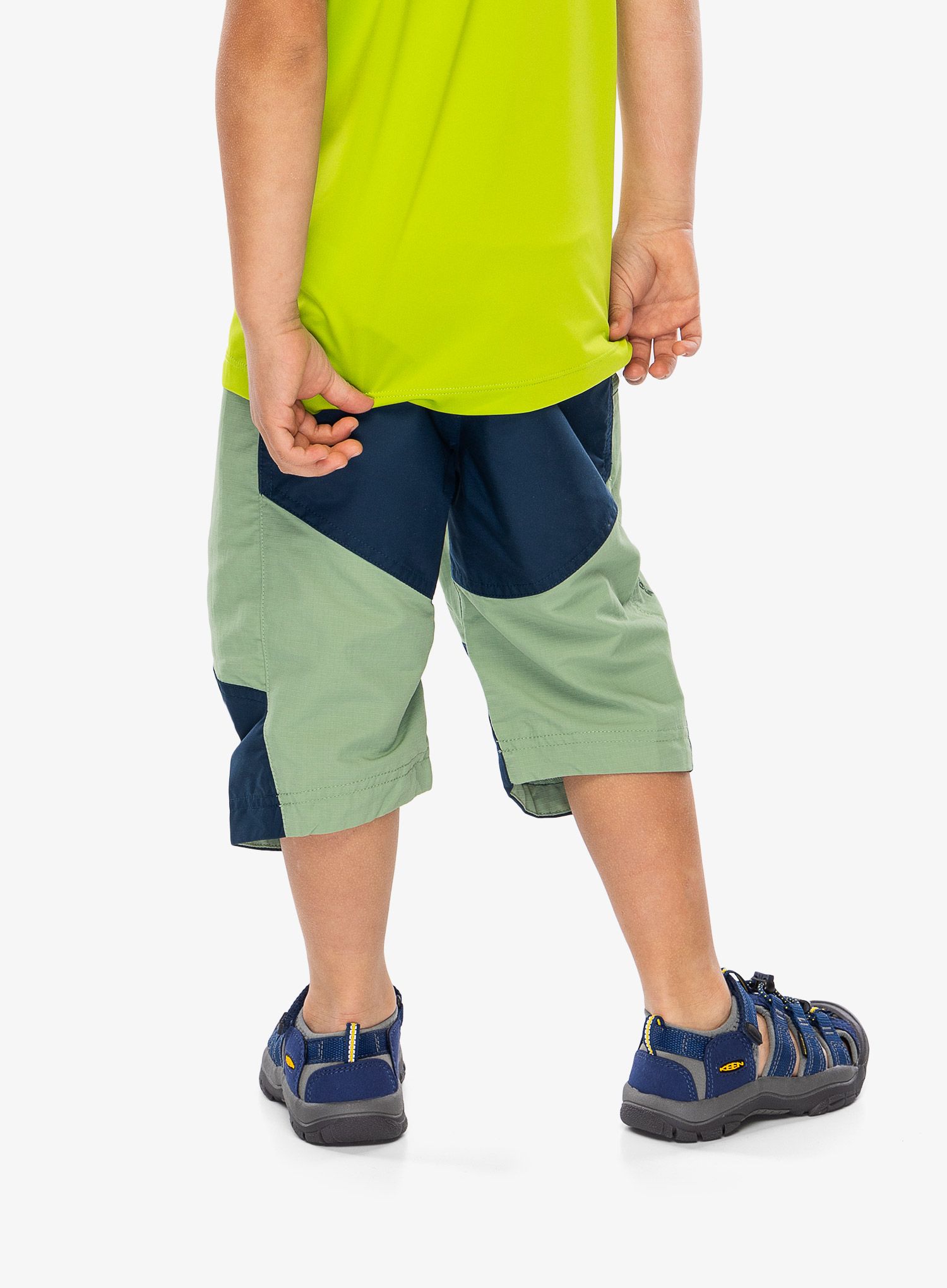 Dětské kraťasy Vaude Caprea Antimos Shorts - willow green