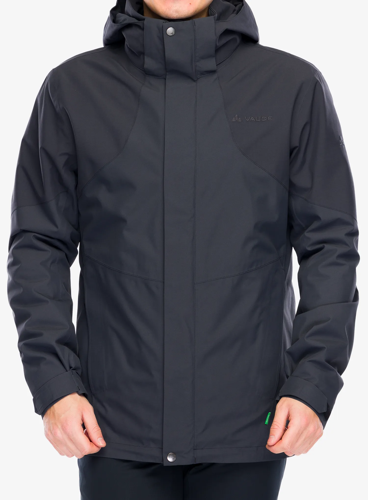 Bunda 3v1 Vaude Caserina 3in1 Jacket II - phantom black