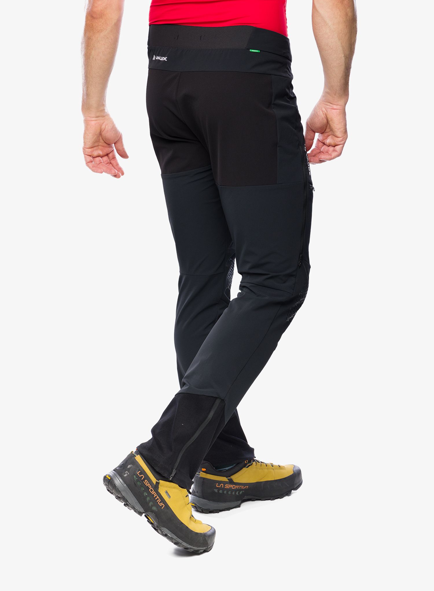 Softshell kalhoty Vaude Croz Pants II - black