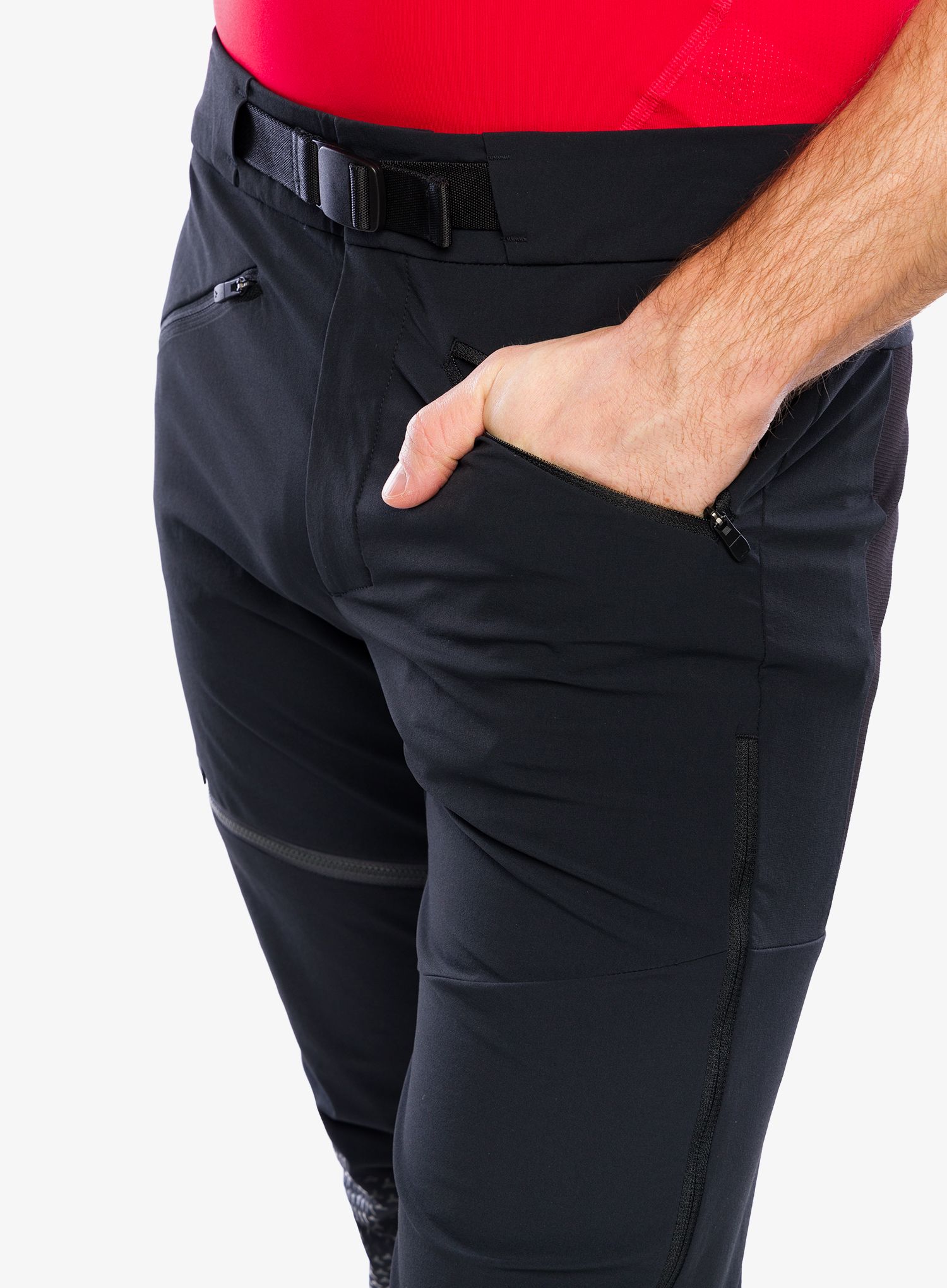 Softshell kalhoty Vaude Croz Pants II - black