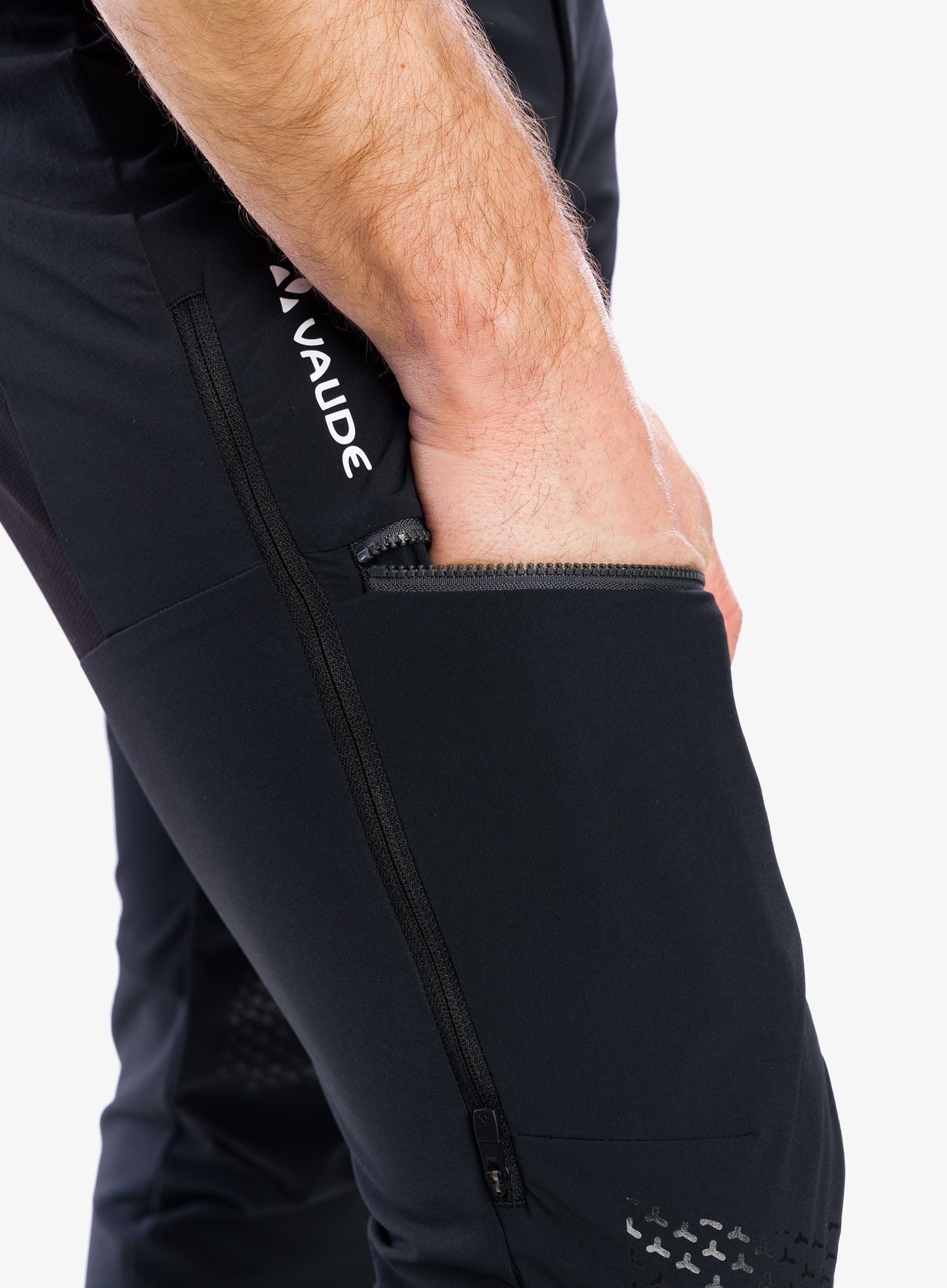 Softshell kalhoty Vaude Croz Pants II - black