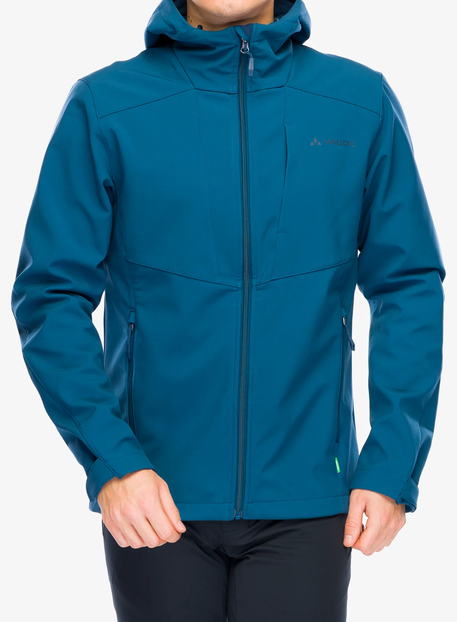 Softshellová bunda Vaude Cyclone Hooded Jacket - baltic sea