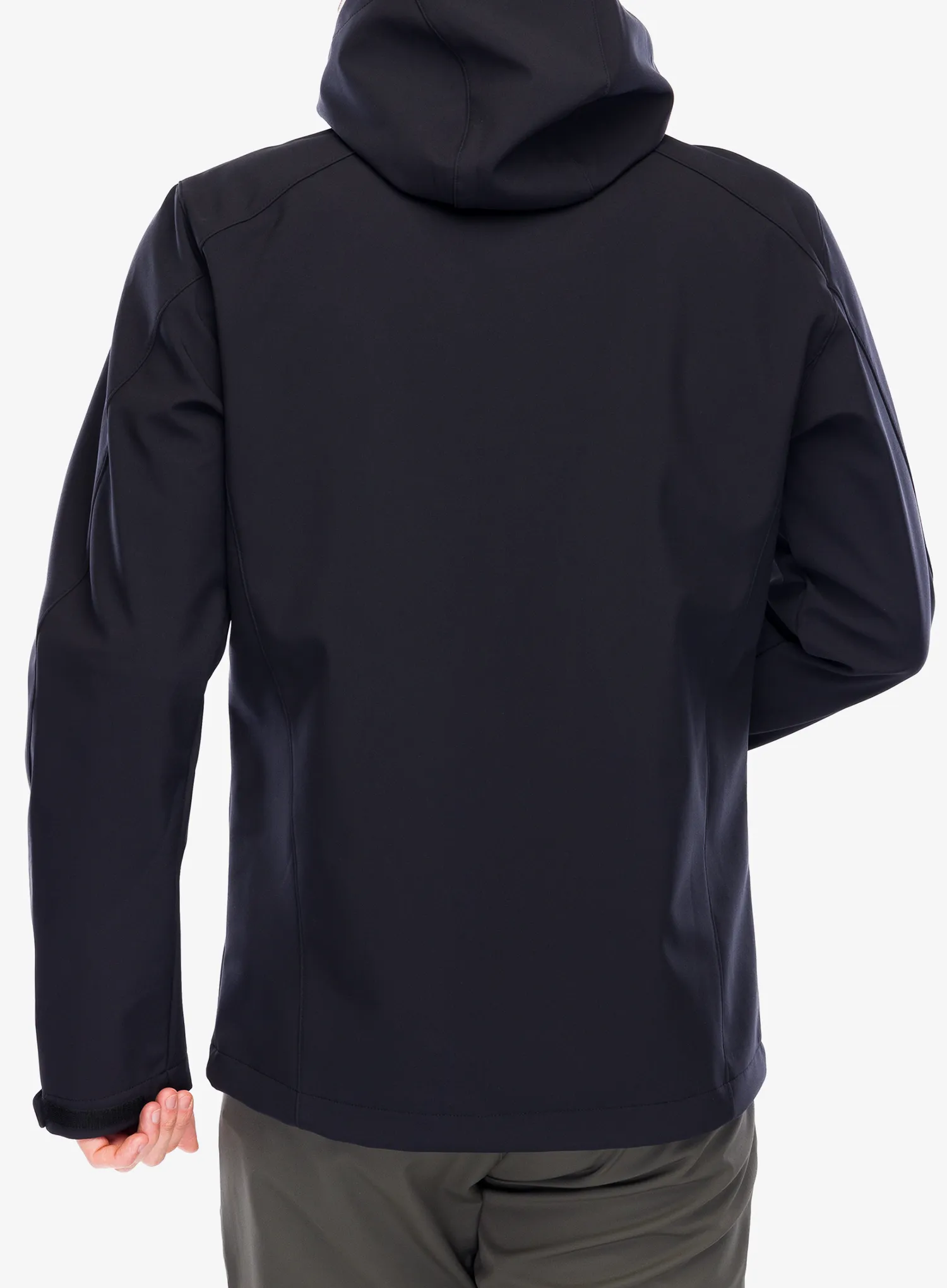 Softshellová bunda Vaude Cyclone Hooded Jacket - black