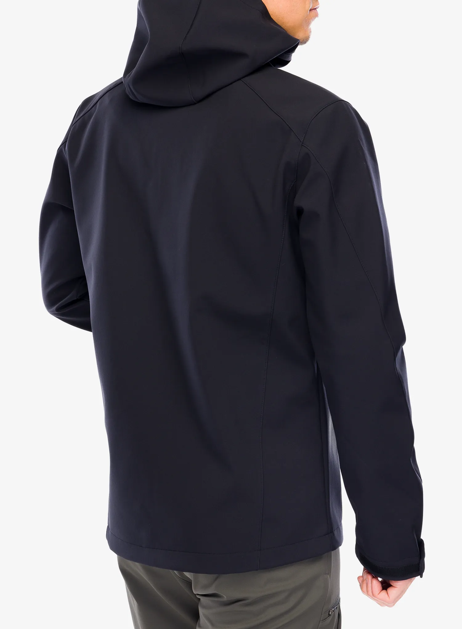 Softshellová bunda Vaude Cyclone Hooded Jacket - black