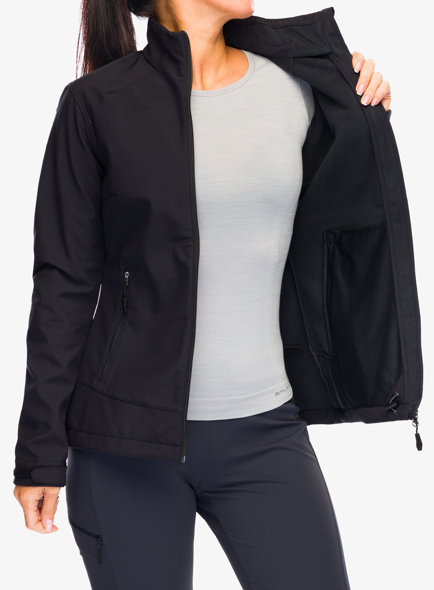 Softshellová bunda dámská Vaude Cyclone Jacket VI - black