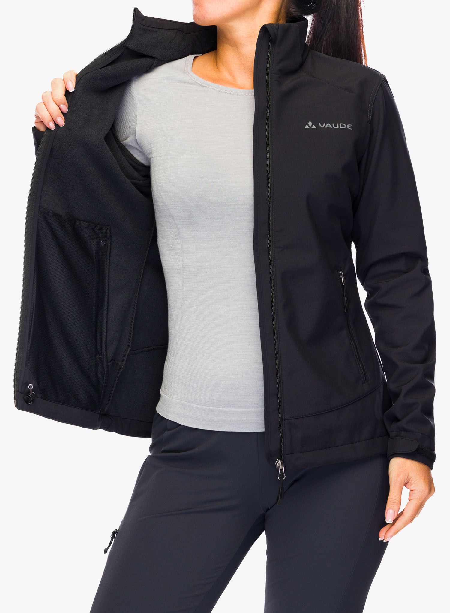 Softshellová bunda dámská Vaude Cyclone Jacket VI - black