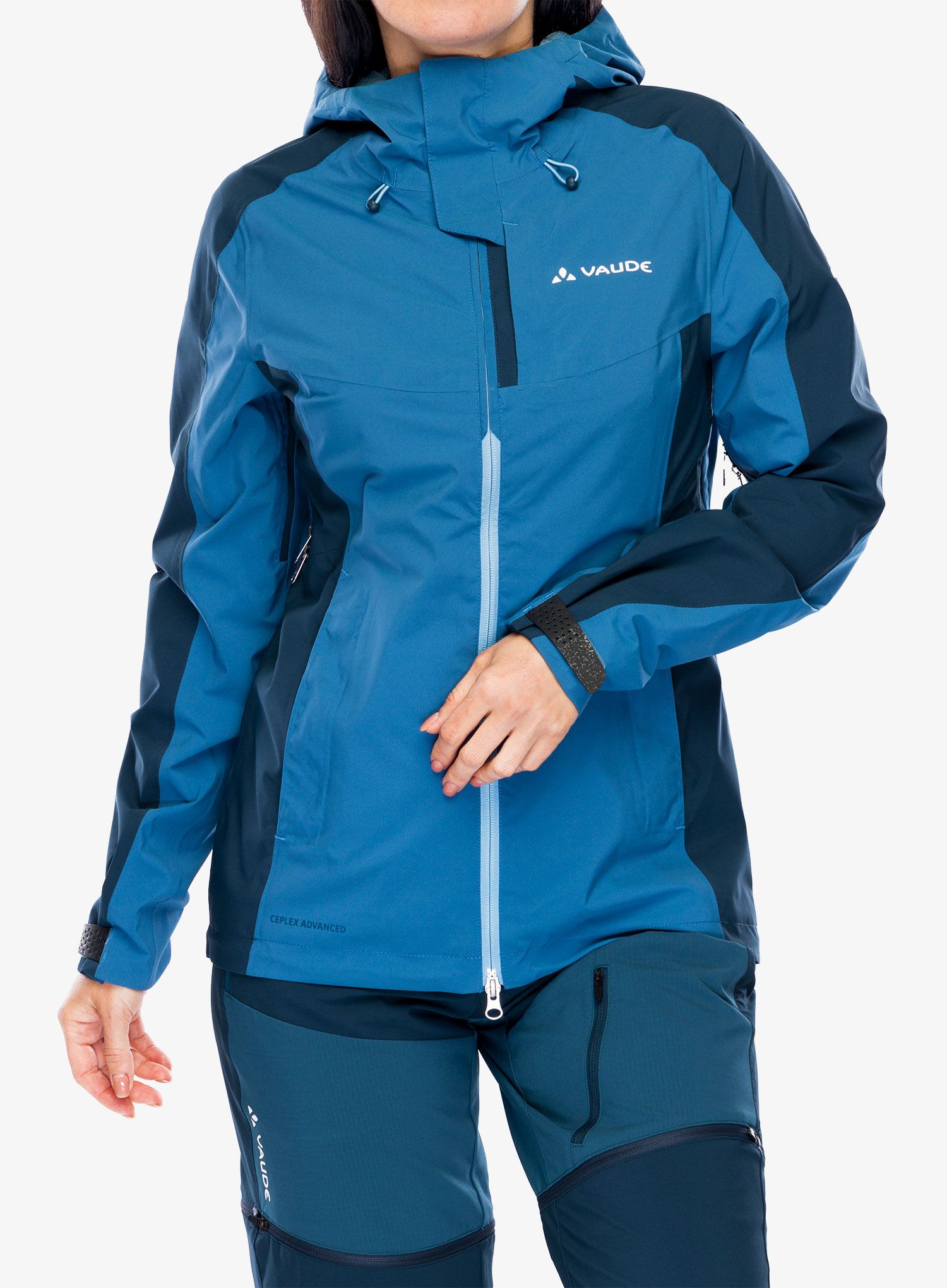 Dámská bunda do deště Vaude Elope Jacket II - ultramarine