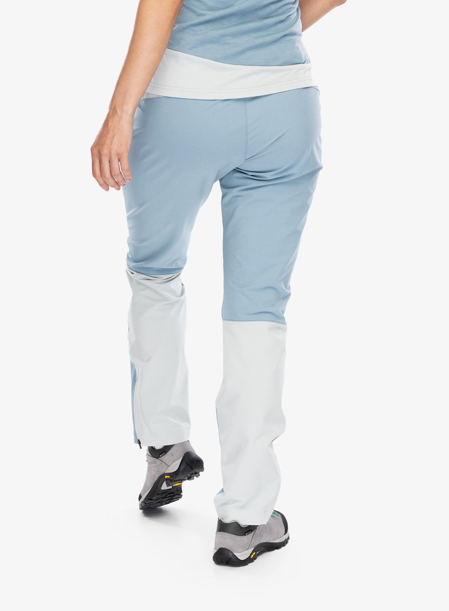 Turistické kalhoty dámské Vaude Elope Pants - light grey