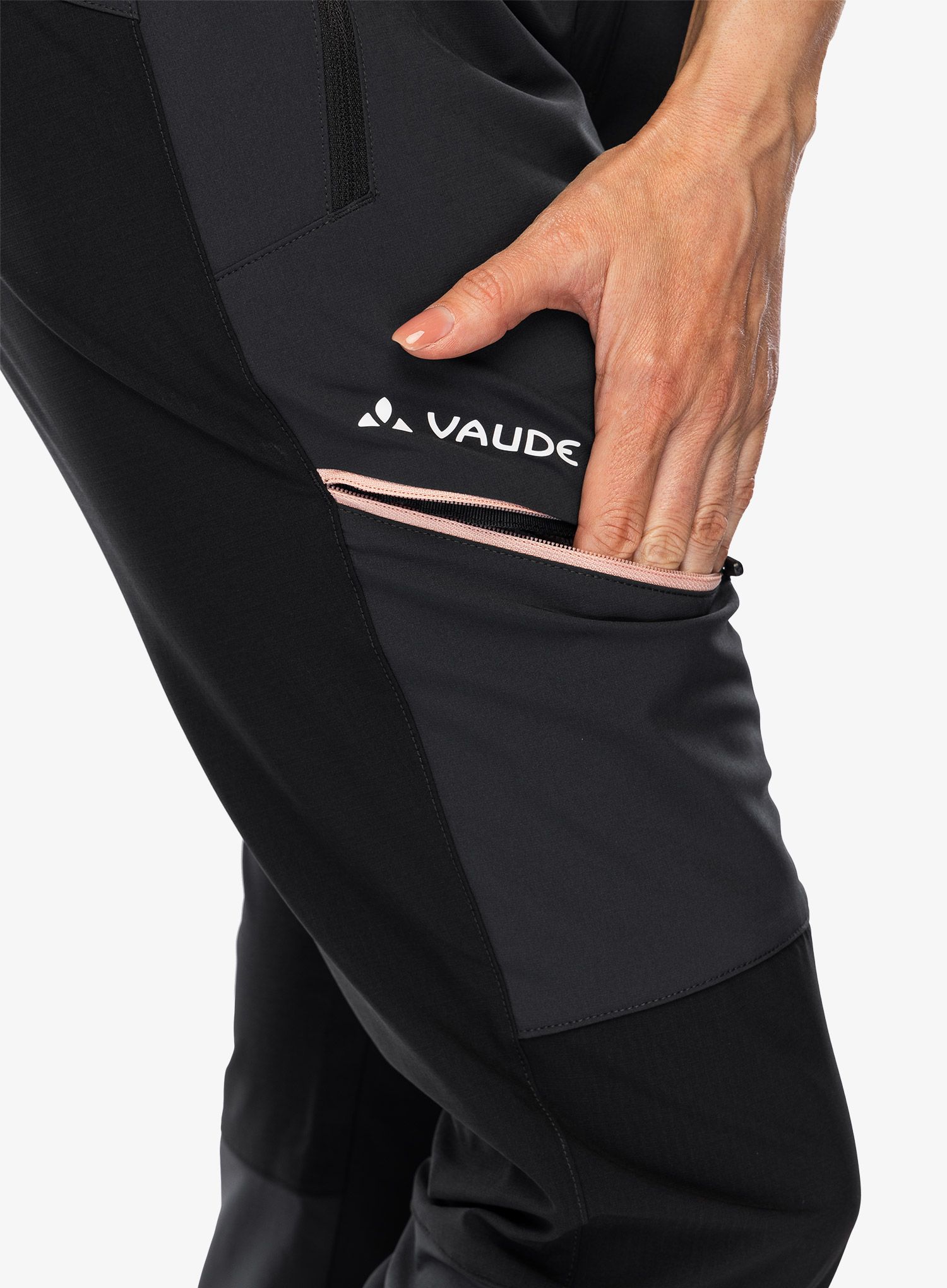 Turistické kalhoty dámské Vaude Elope Pants - phantom black