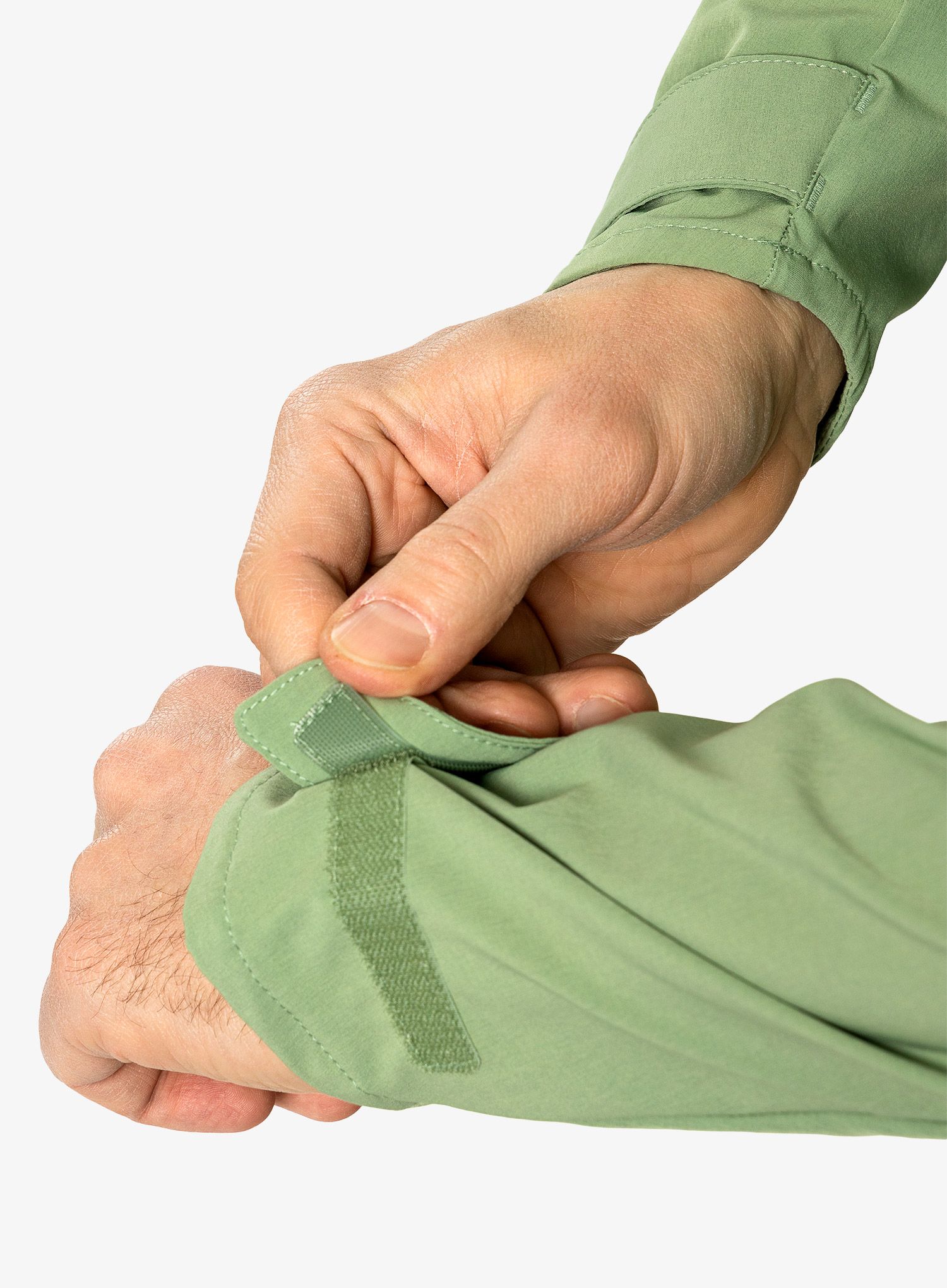 Softshellová bunda Vaude Elope Wind Jacket - willow green
