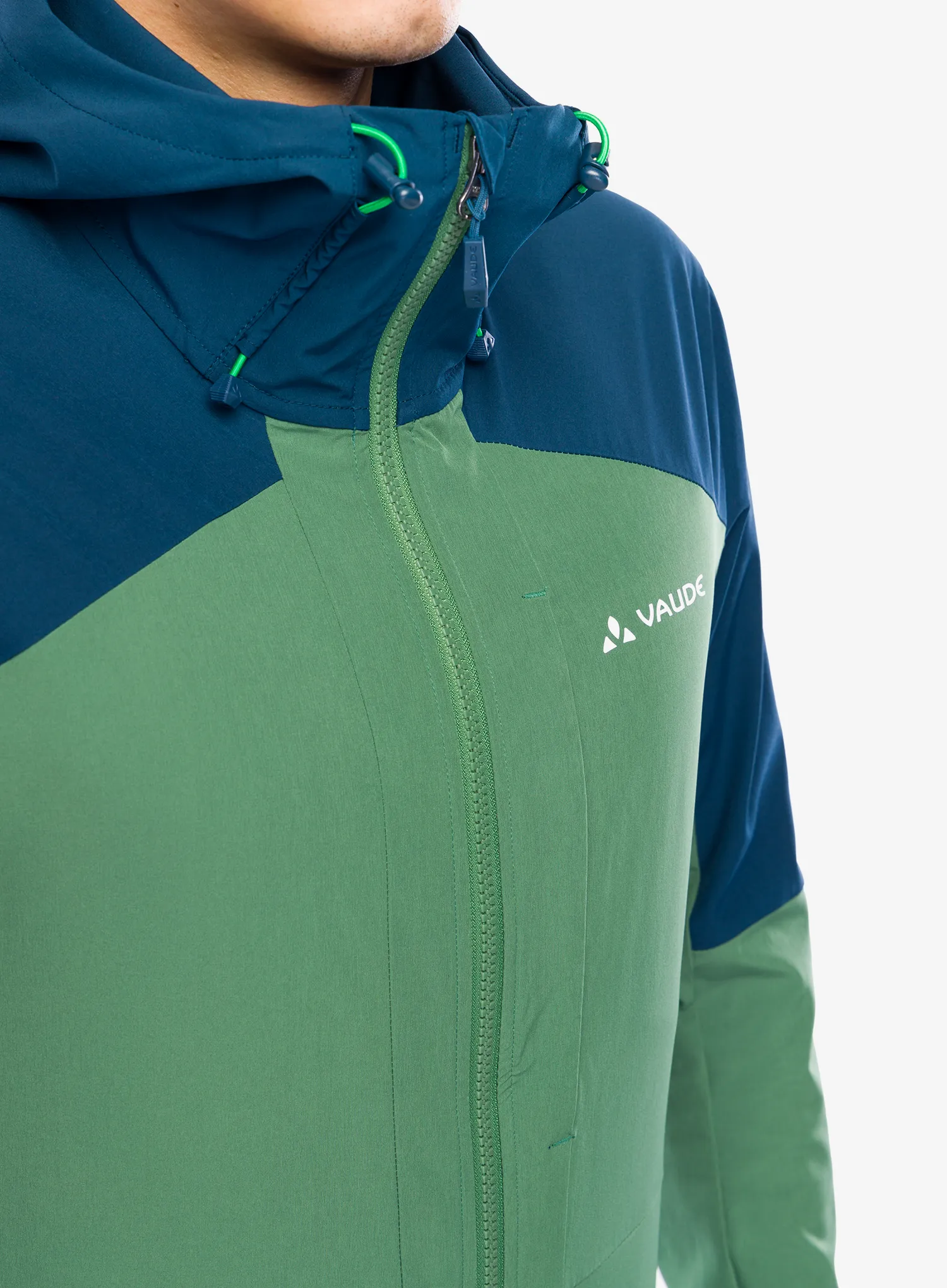 Softshellová bunda Vaude Elope Wind Jacket - woodland