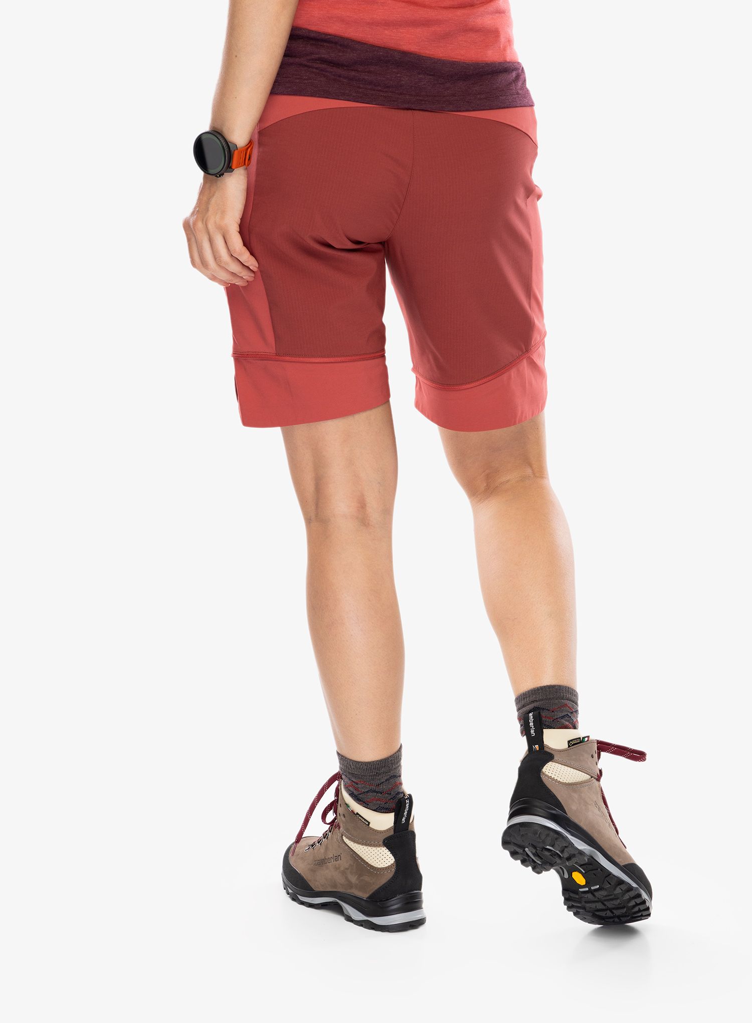 Turistické kalhoty dámské Vaude Elope ZO Pants - brick