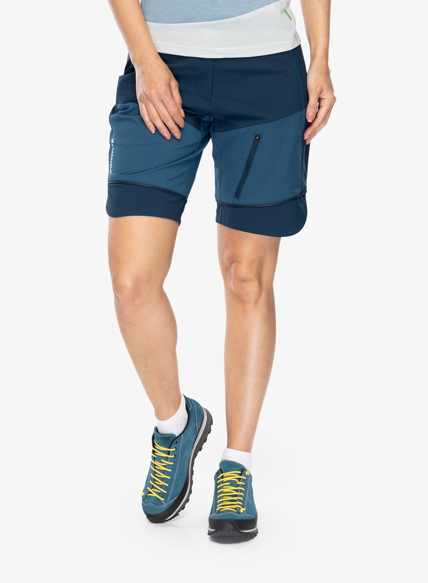 Turistické kalhoty dámské Vaude Elope ZO Pants - dark sea