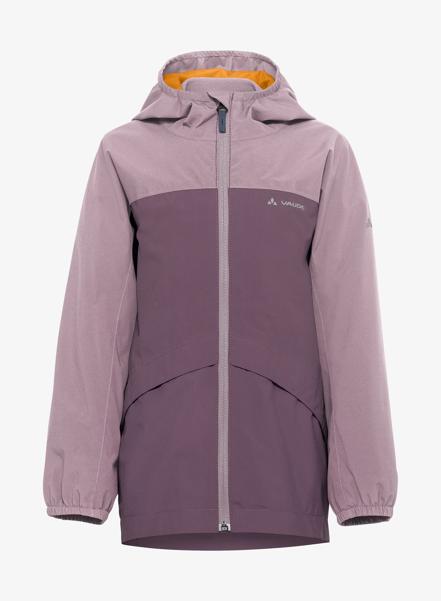 Dívčí bunda Vaude Escape 3in1 Jacket - blackberry/brown