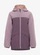 Dívčí bunda Vaude Escape 3in1 Jacket - blackberry/brown