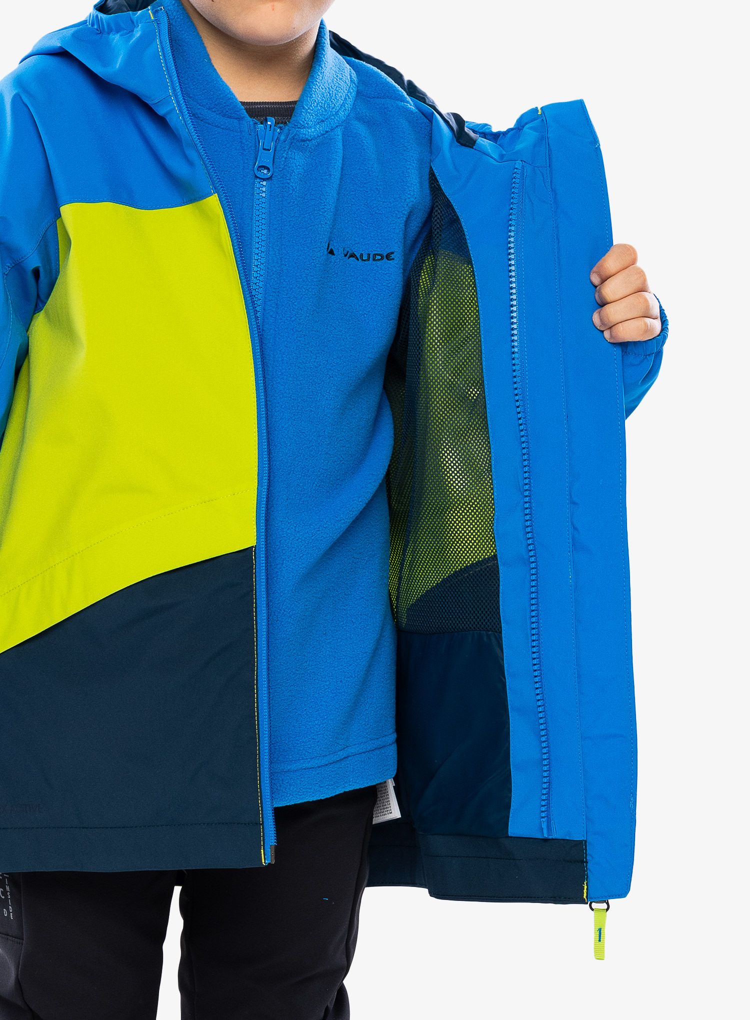 Dětská bunda Vaude Escape 3in1 Jacket - radiate/green