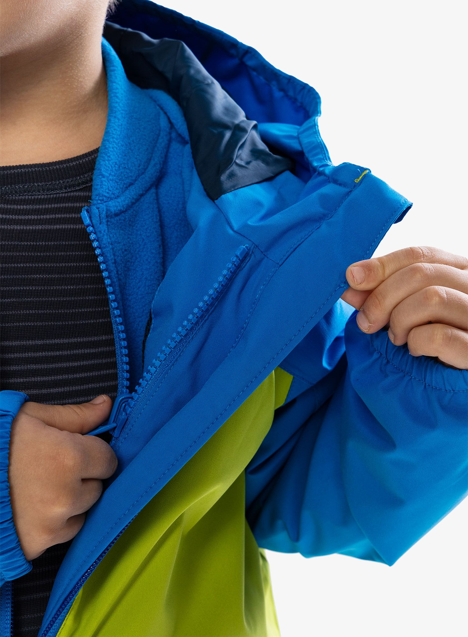 Dětská bunda Vaude Escape 3in1 Jacket - radiate/green