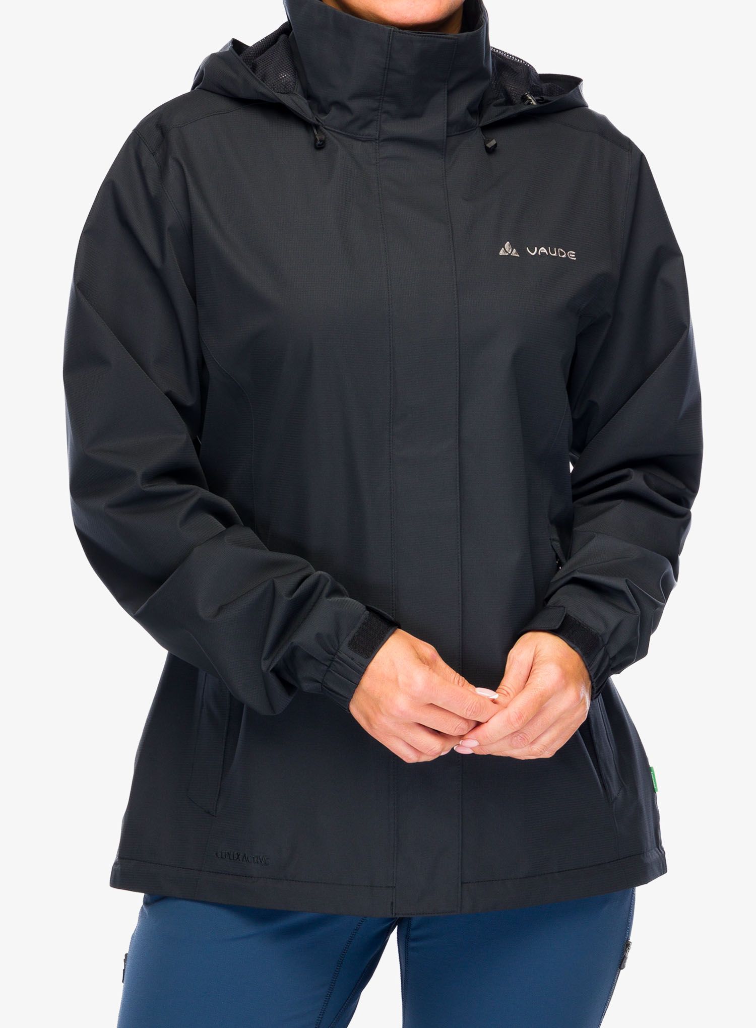 Dámská bunda do deště Vaude Escape Light Jacket - black