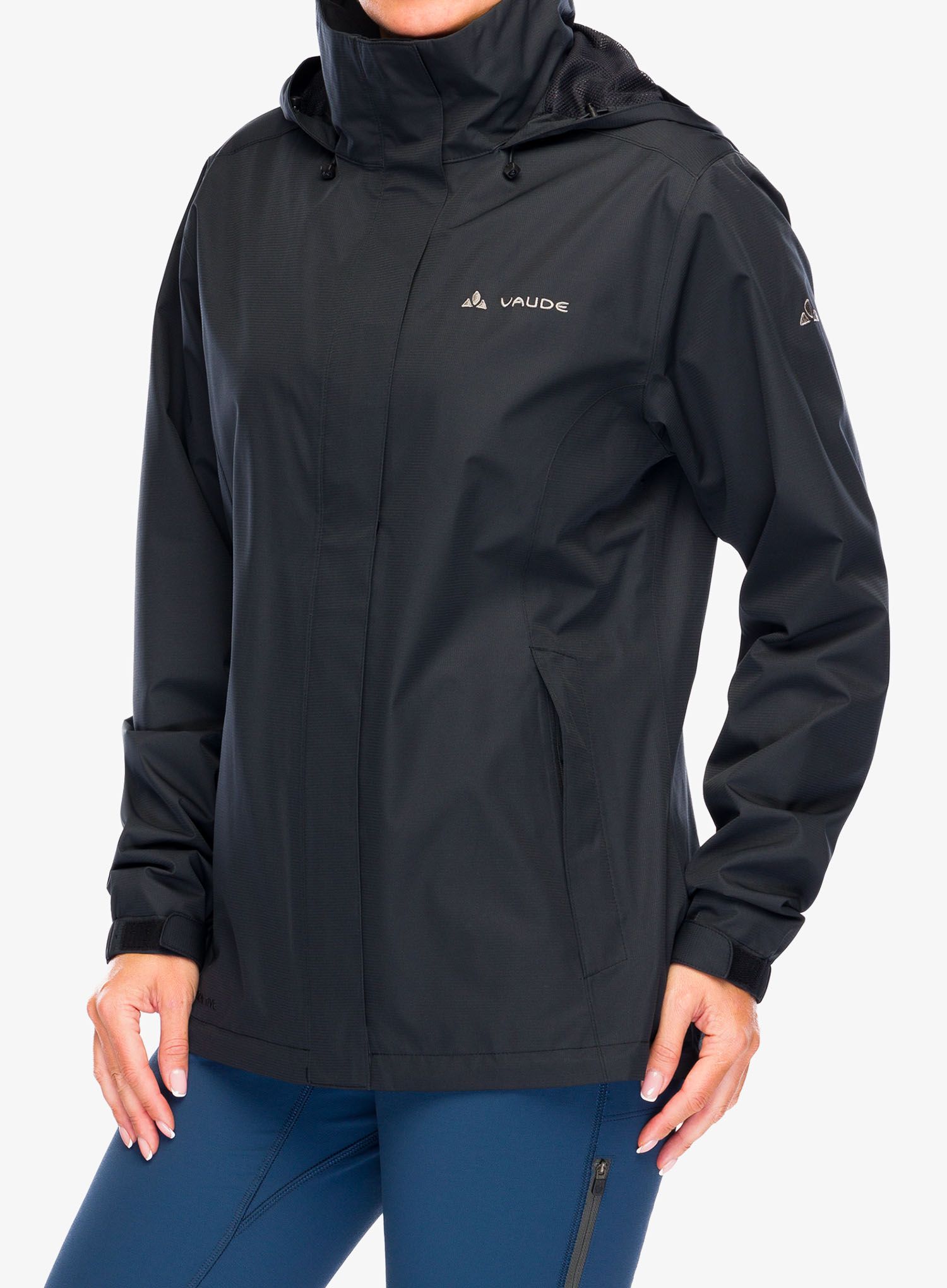 Dámská bunda do deště Vaude Escape Light Jacket - black