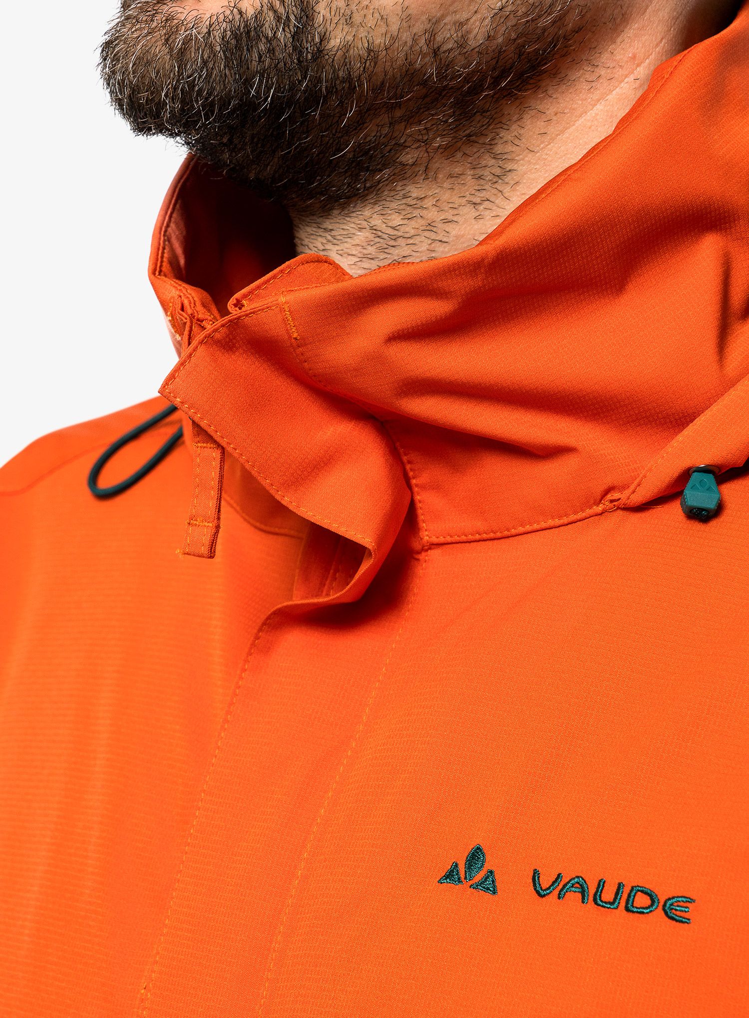 Bunda do deště Vaude Escape Light Jacket - burnt red