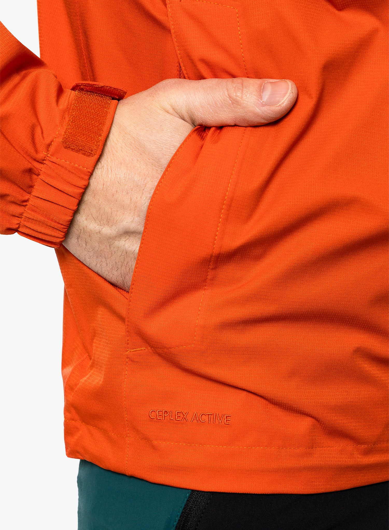 Bunda do deště Vaude Escape Light Jacket - burnt red