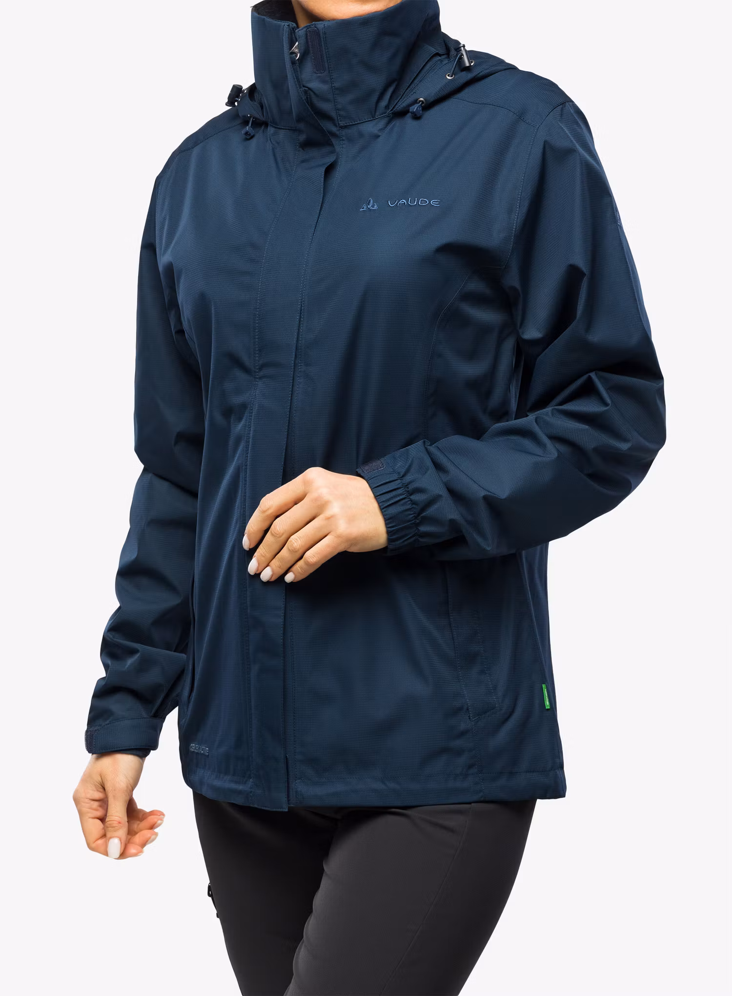 Dámská bunda do deště Vaude Escape Light Jacket - dark sea