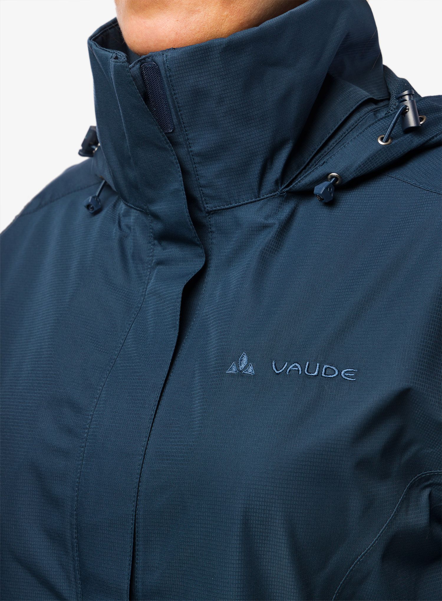 Dámská bunda do deště Vaude Escape Light Jacket - dark sea