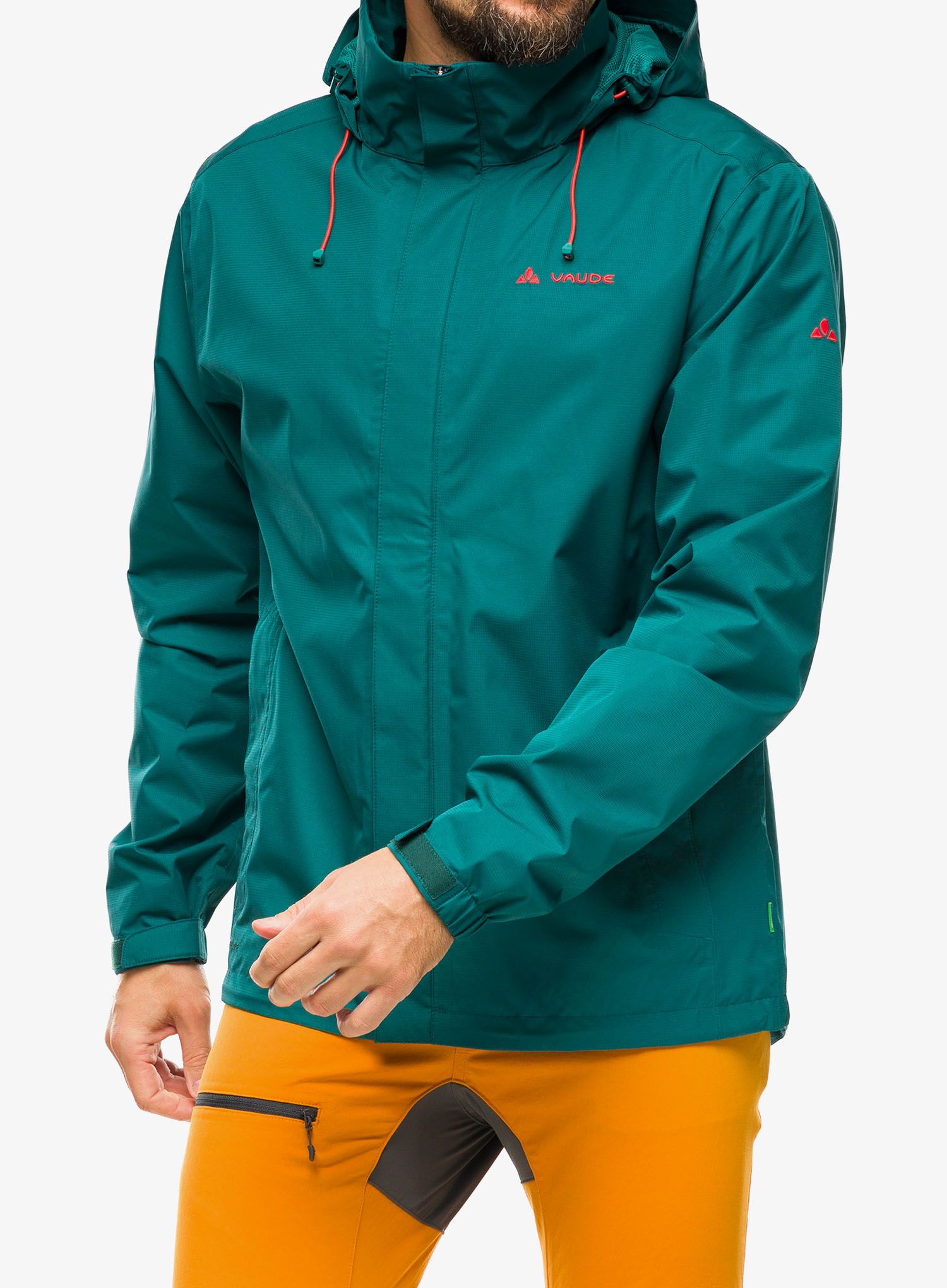 Bunda do deště Vaude Escape Light Jacket - mallard green