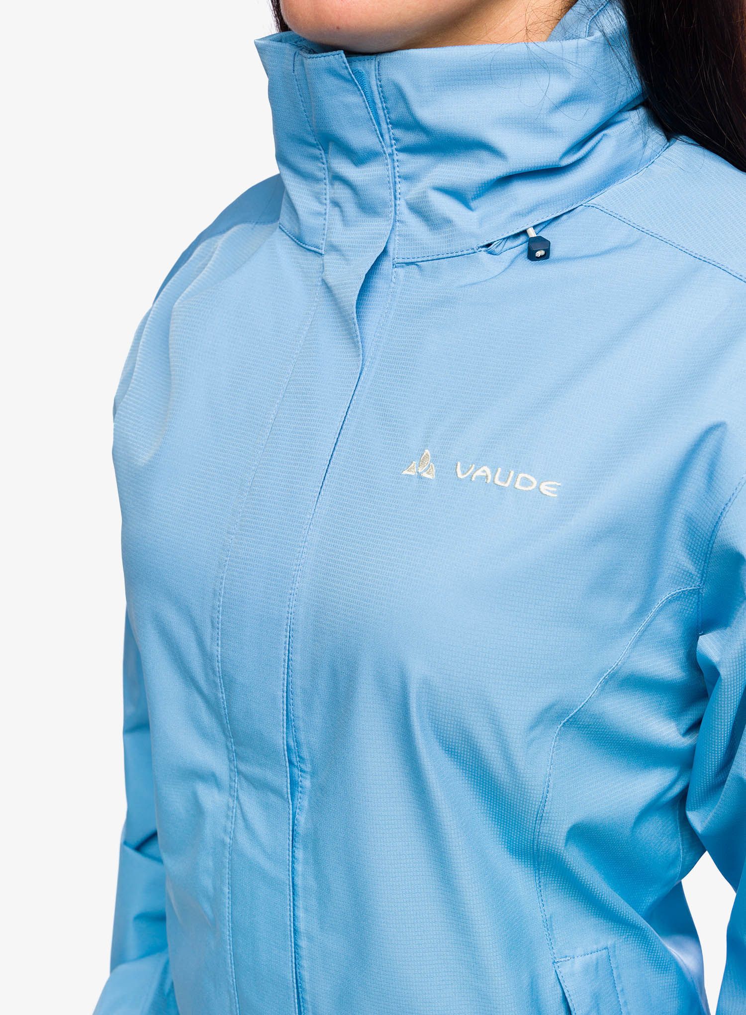 Dámská bunda do deště Vaude Escape Light Jacket - pastel blue