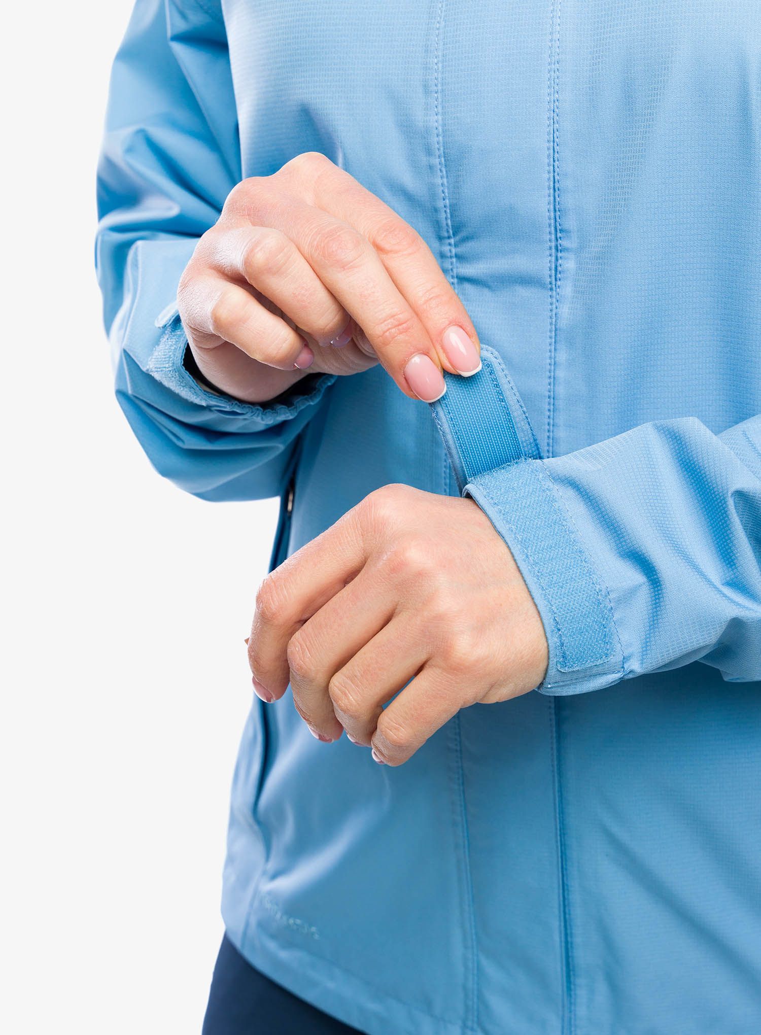 Dámská bunda do deště Vaude Escape Light Jacket - pastel blue
