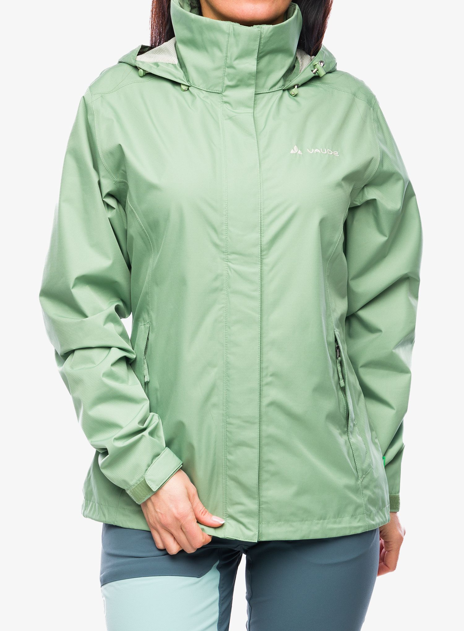 Dámská bunda do deště Vaude Escape Light Jacket - willow green