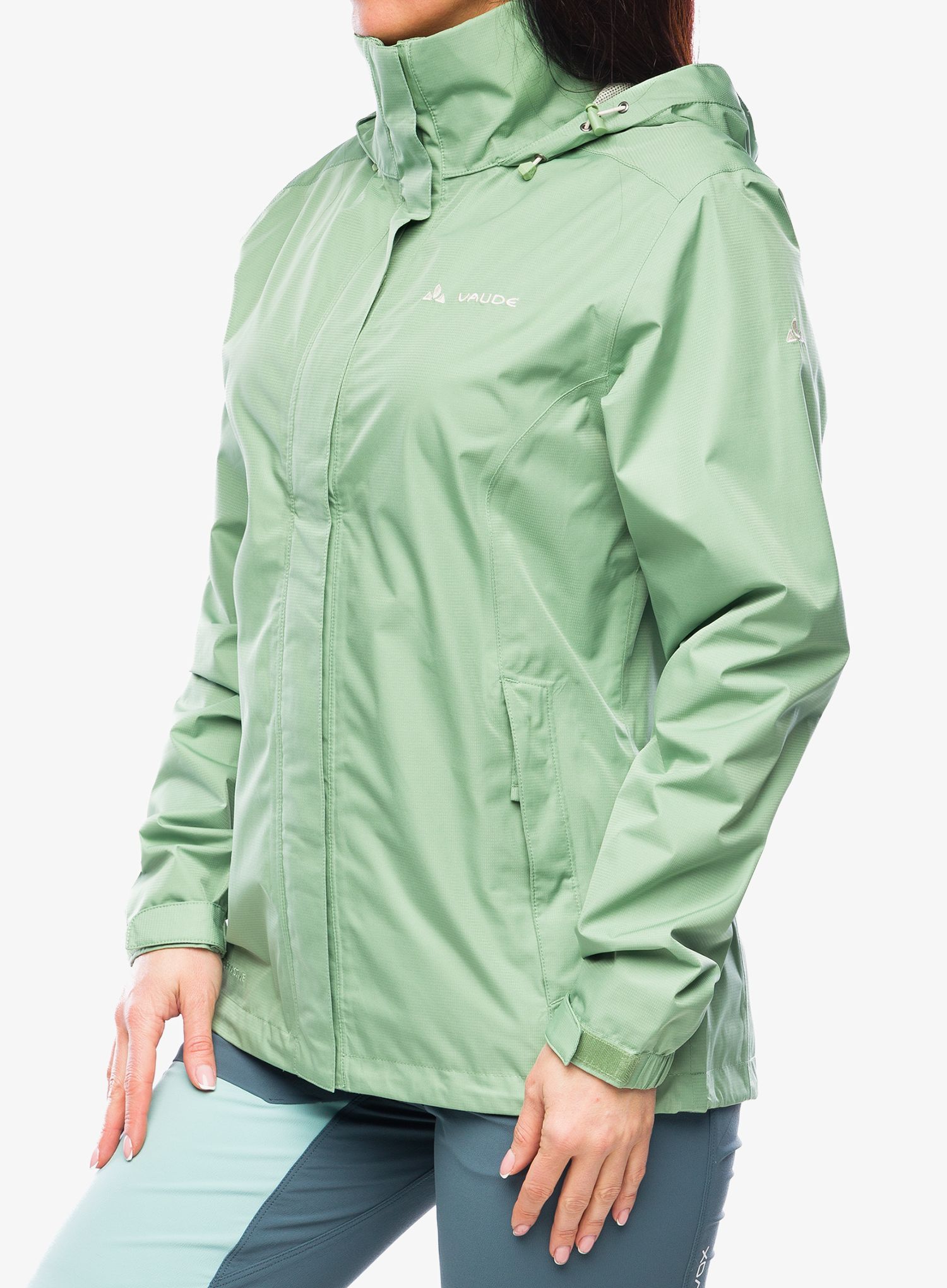 Dámská bunda do deště Vaude Escape Light Jacket - willow green