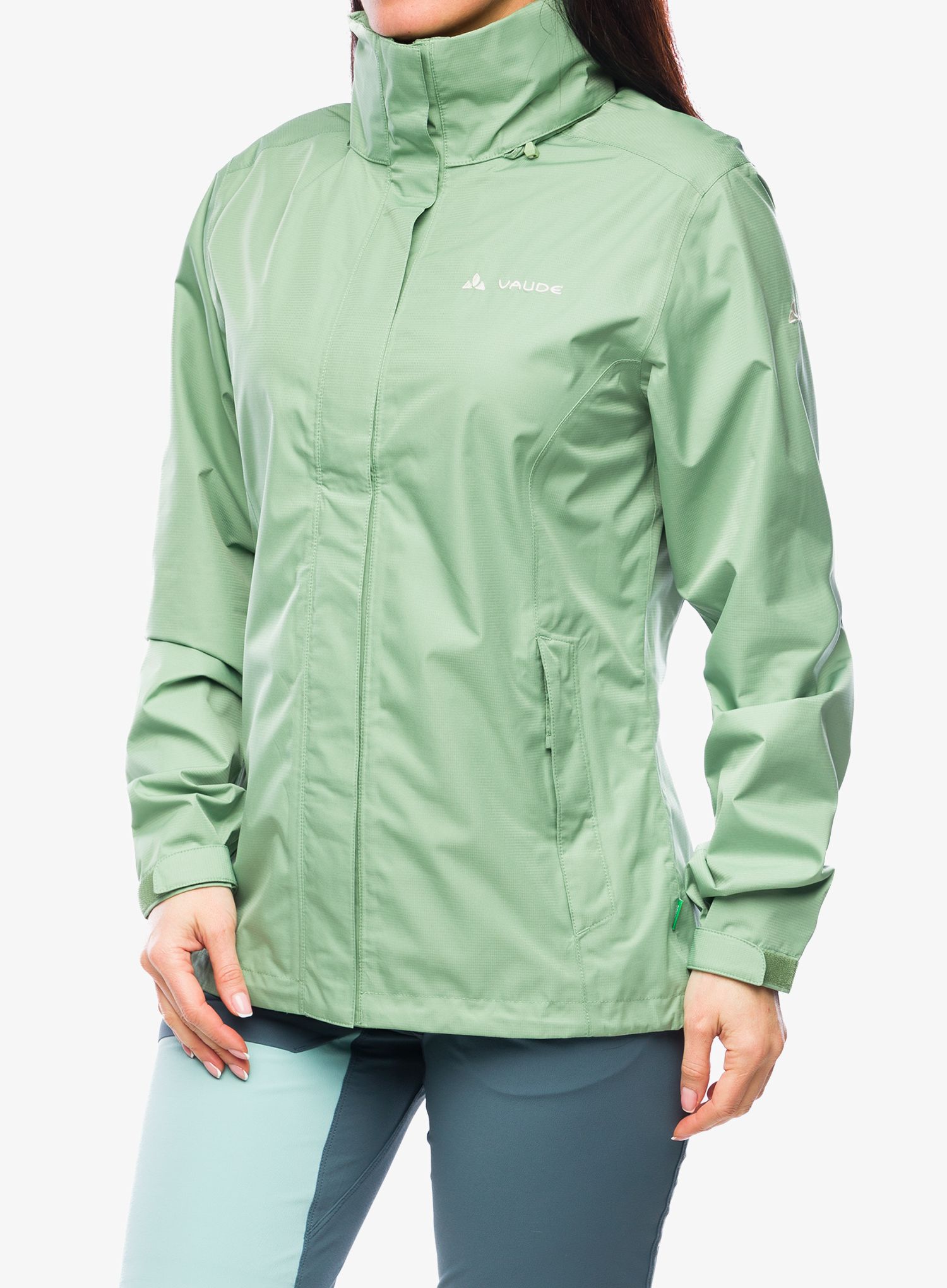Dámská bunda do deště Vaude Escape Light Jacket - willow green