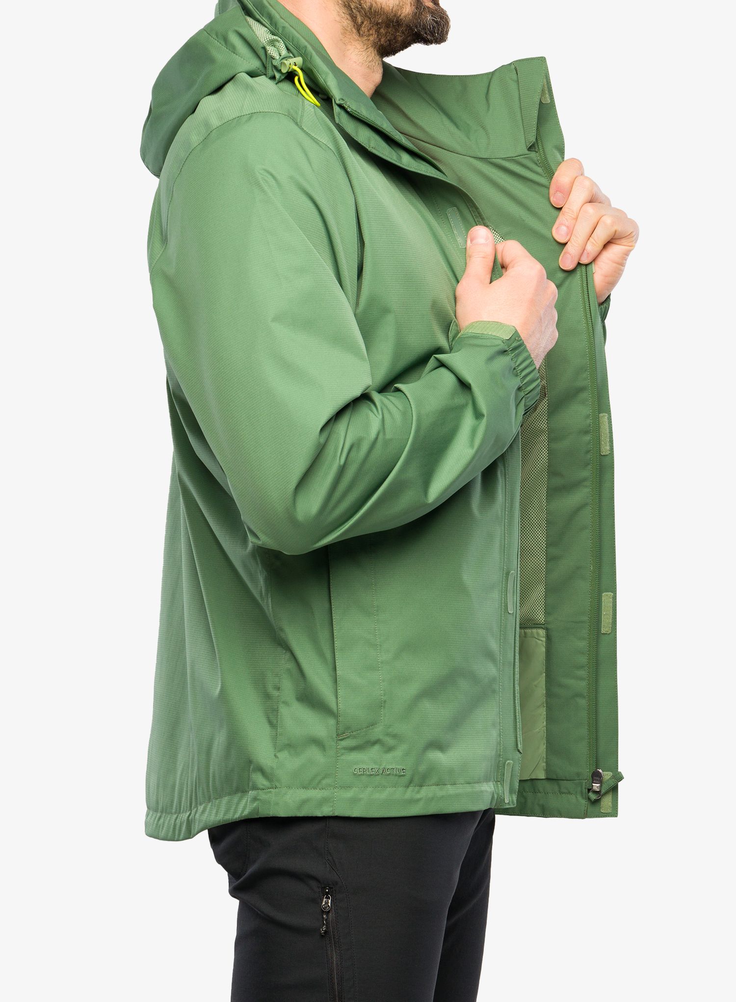 Bunda do deště Vaude Escape Light Jacket - woodland