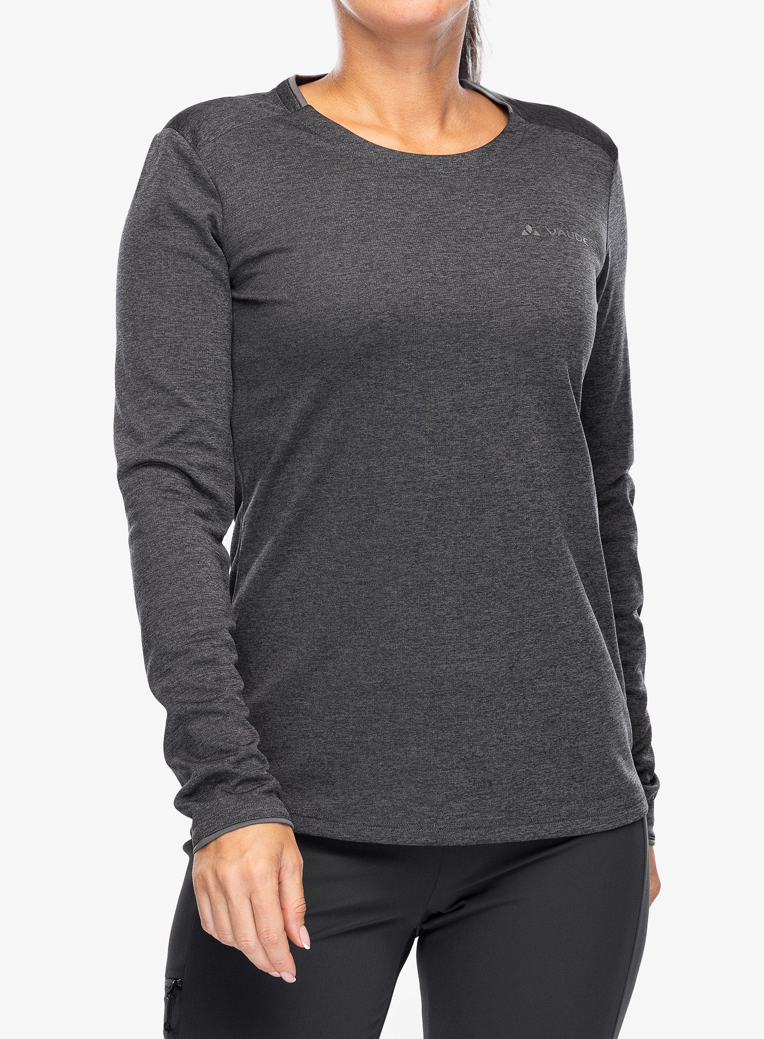 Dámská funkční mikina Vaude Essential LS T-Shirt - black