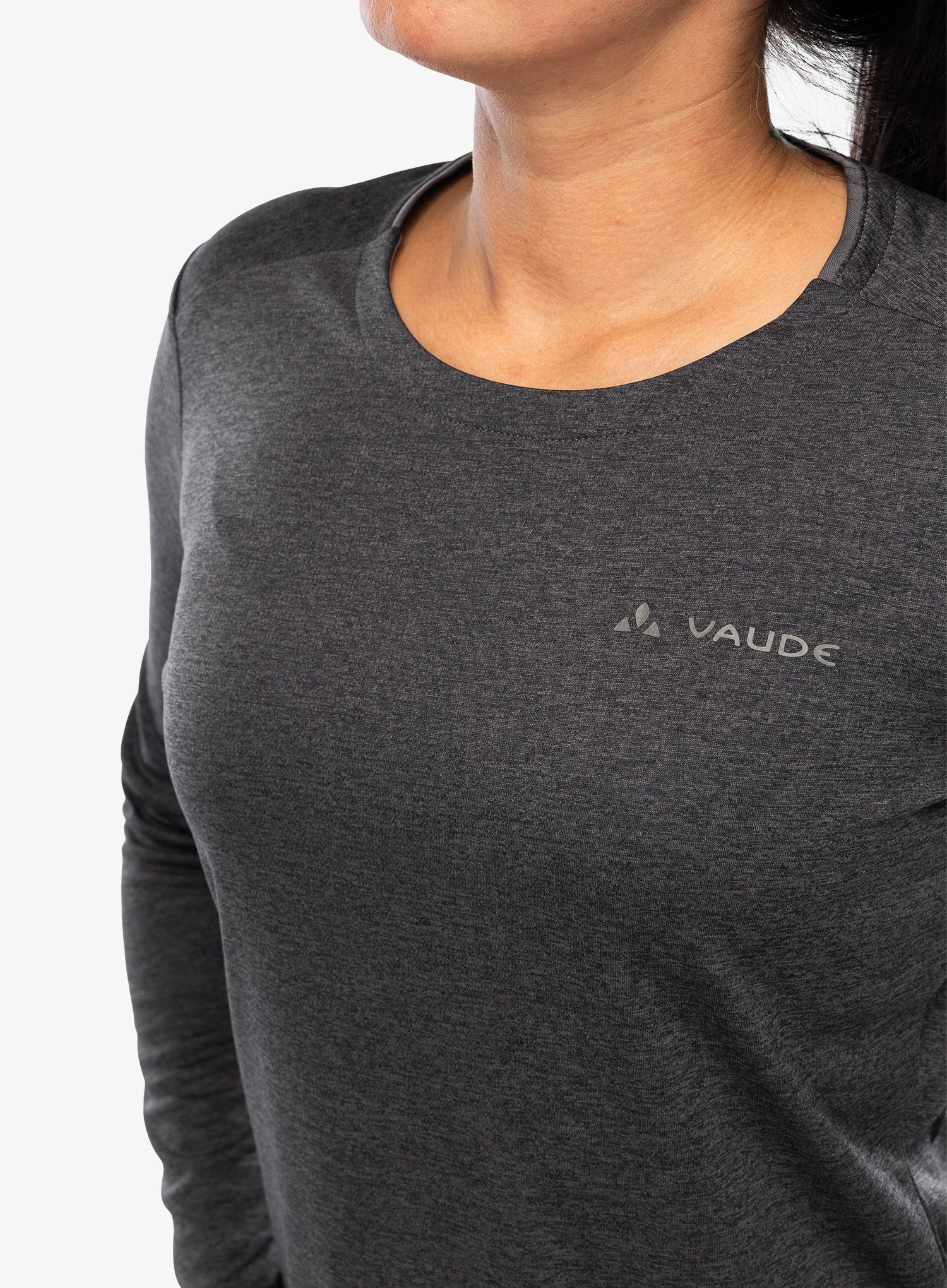 Dámská funkční mikina Vaude Essential LS T-Shirt - black