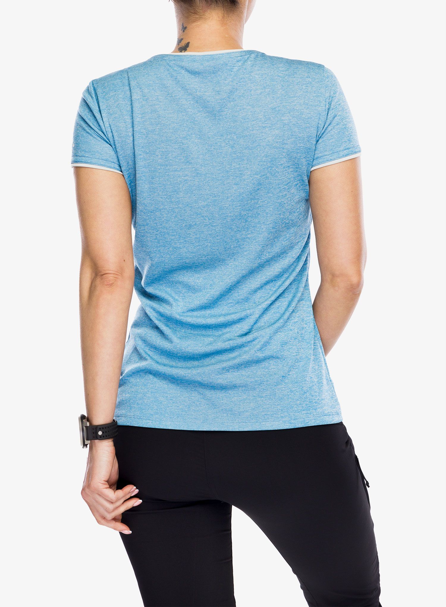 Dámské rychleschnoucí triko Vaude Essential T-Shirt - pastel blue