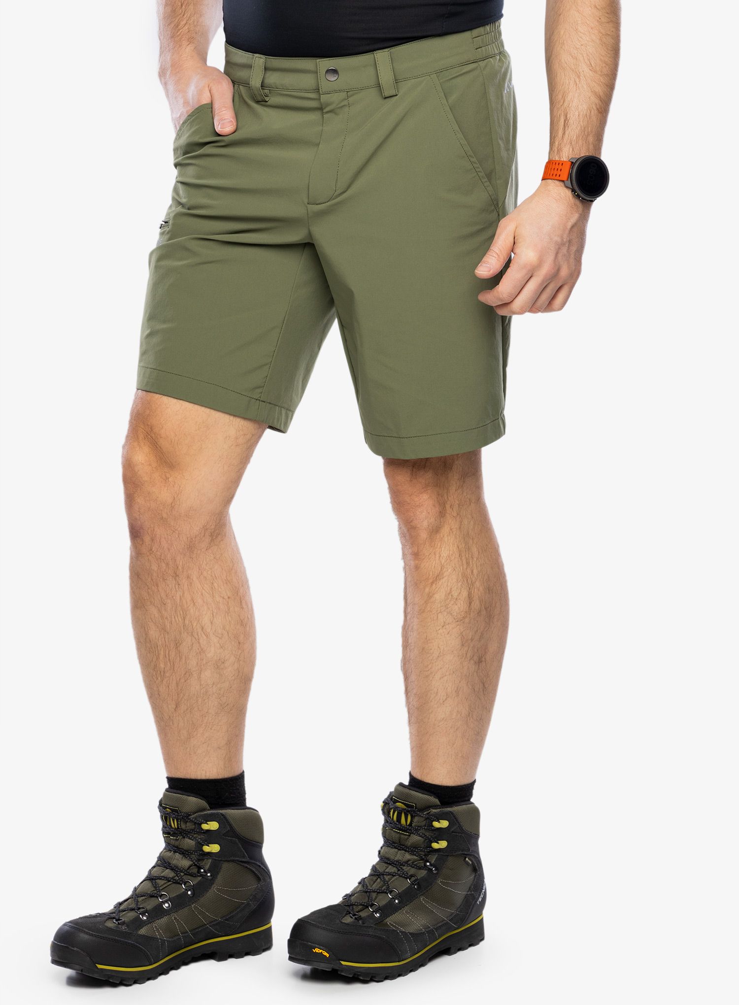 Outdoorové kraťasy Vaude Farley Stretch Bermuda II - cedar wood