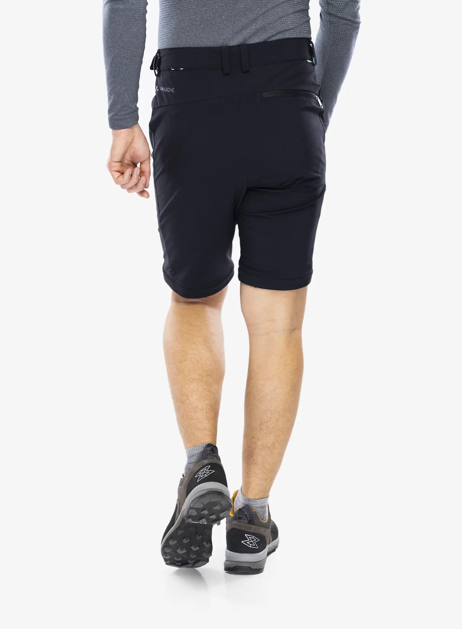 Kalhoty s odepínacími nohavicemi Vaude Farley Stretch T-Zip Pants III - black