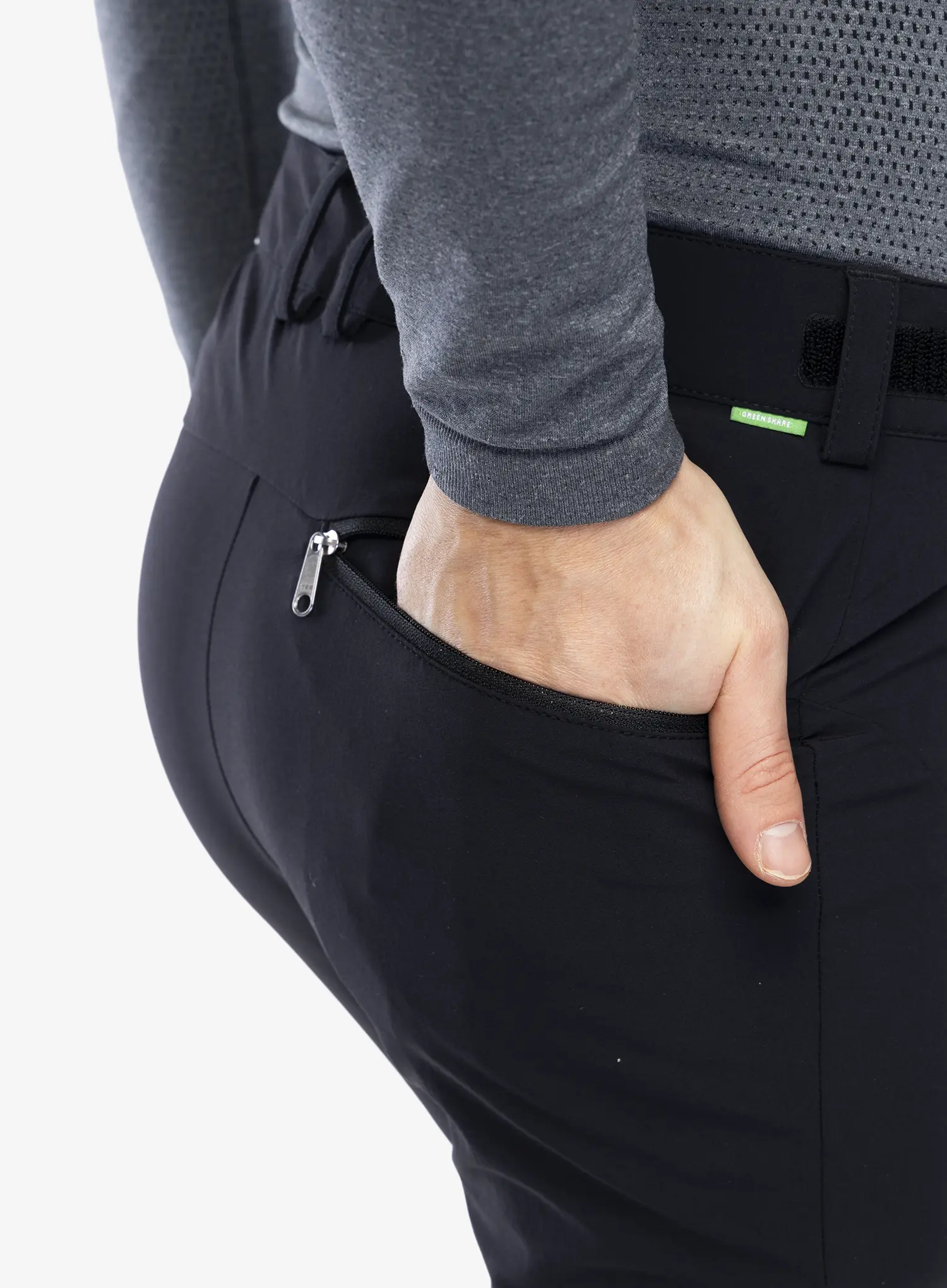 Kalhoty s odepínacími nohavicemi Vaude Farley Stretch T-Zip Pants III - black