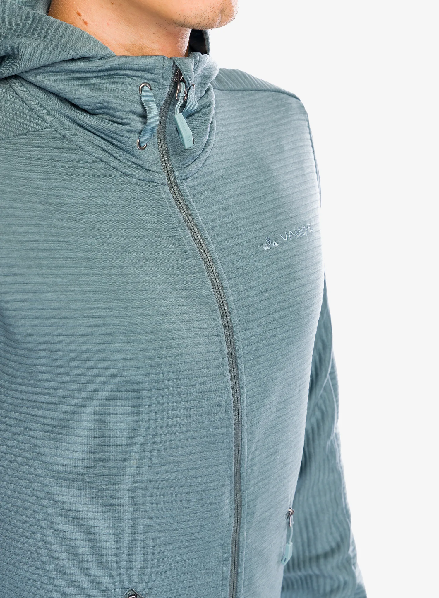 Fleece mikina Vaude Hemsby Jacket II - heron