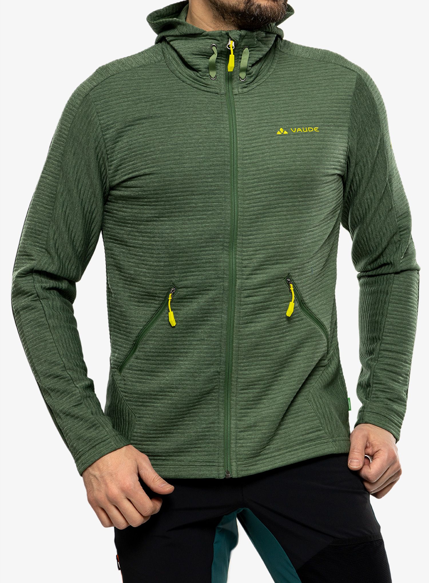 Fleece mikina Vaude Hemsby Jacket II - woodland