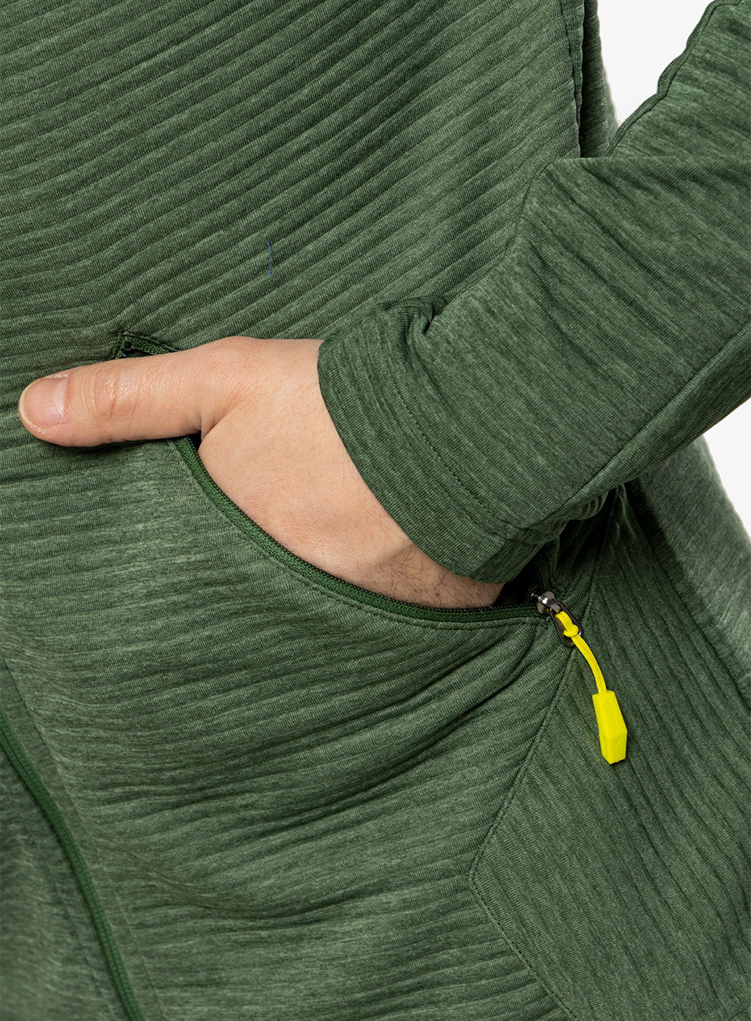 Fleece mikina Vaude Hemsby Jacket II - woodland