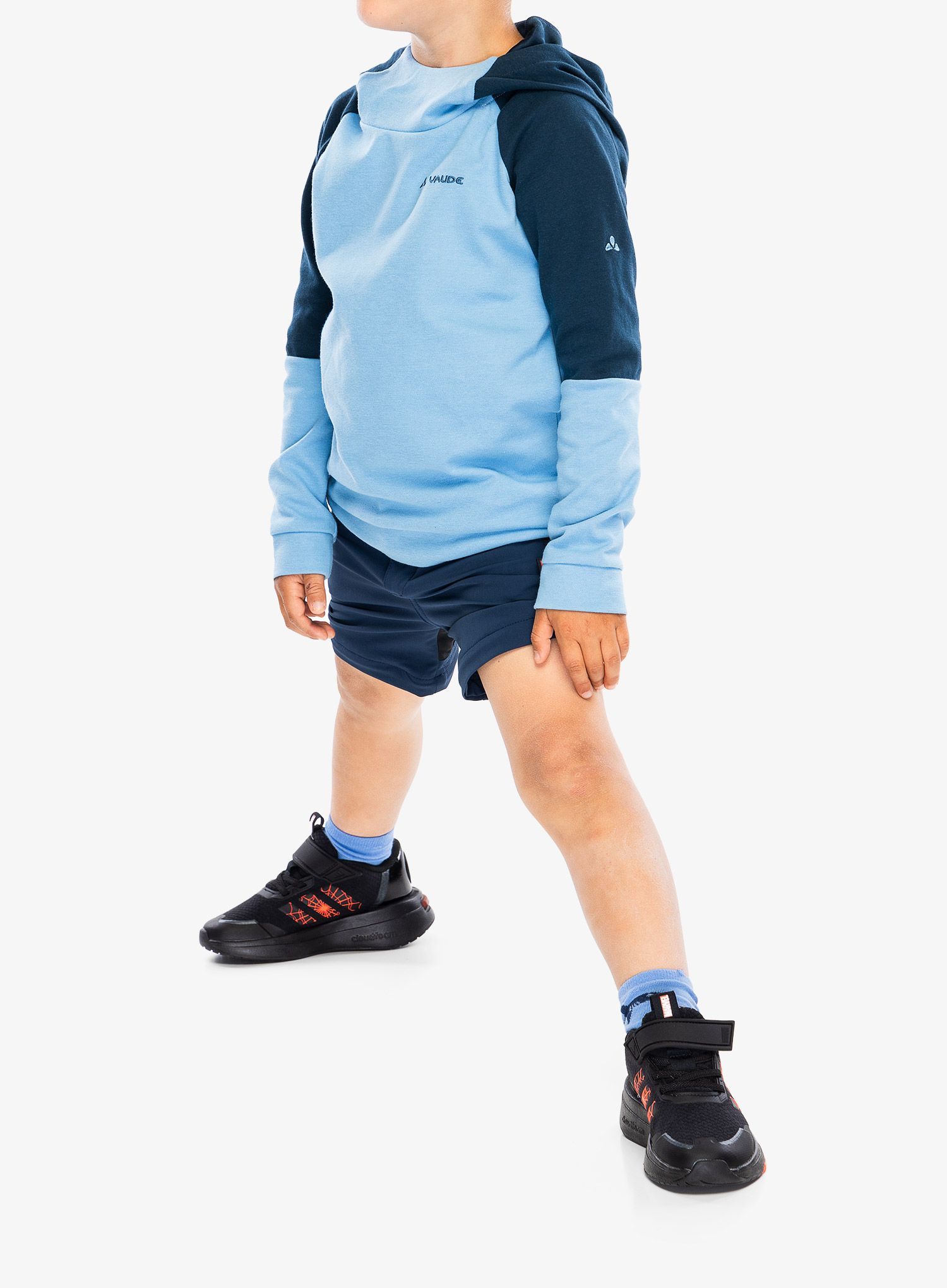 Dětská mikina Vaude Hylax Hooded Pullover - pastel blue