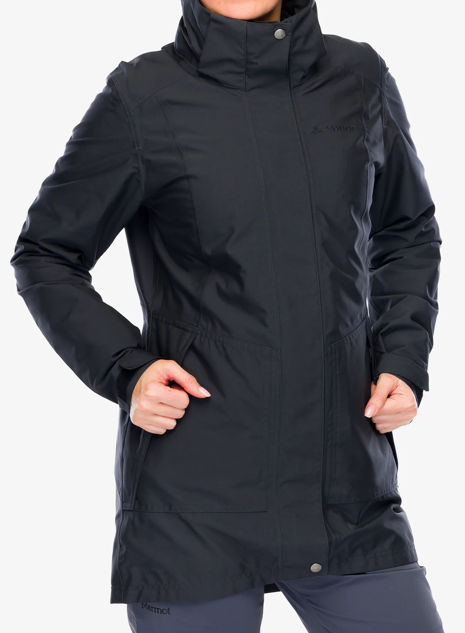 Dámská bunda Vaude Idris 3in1 Parka III - phantom black