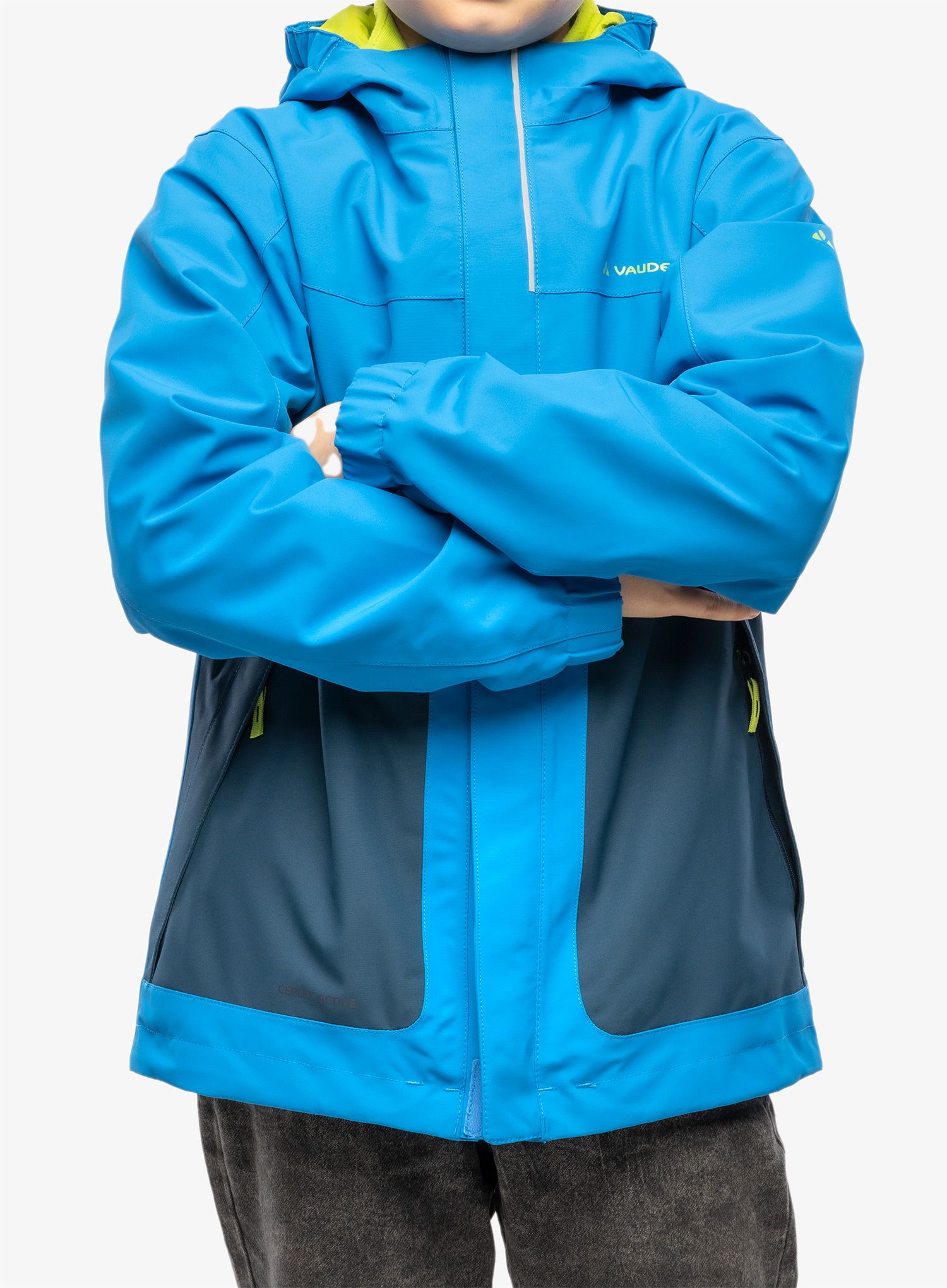 Dětská bunda Vaude Kids Campfire 3in1 Jacket IV - radiate/green