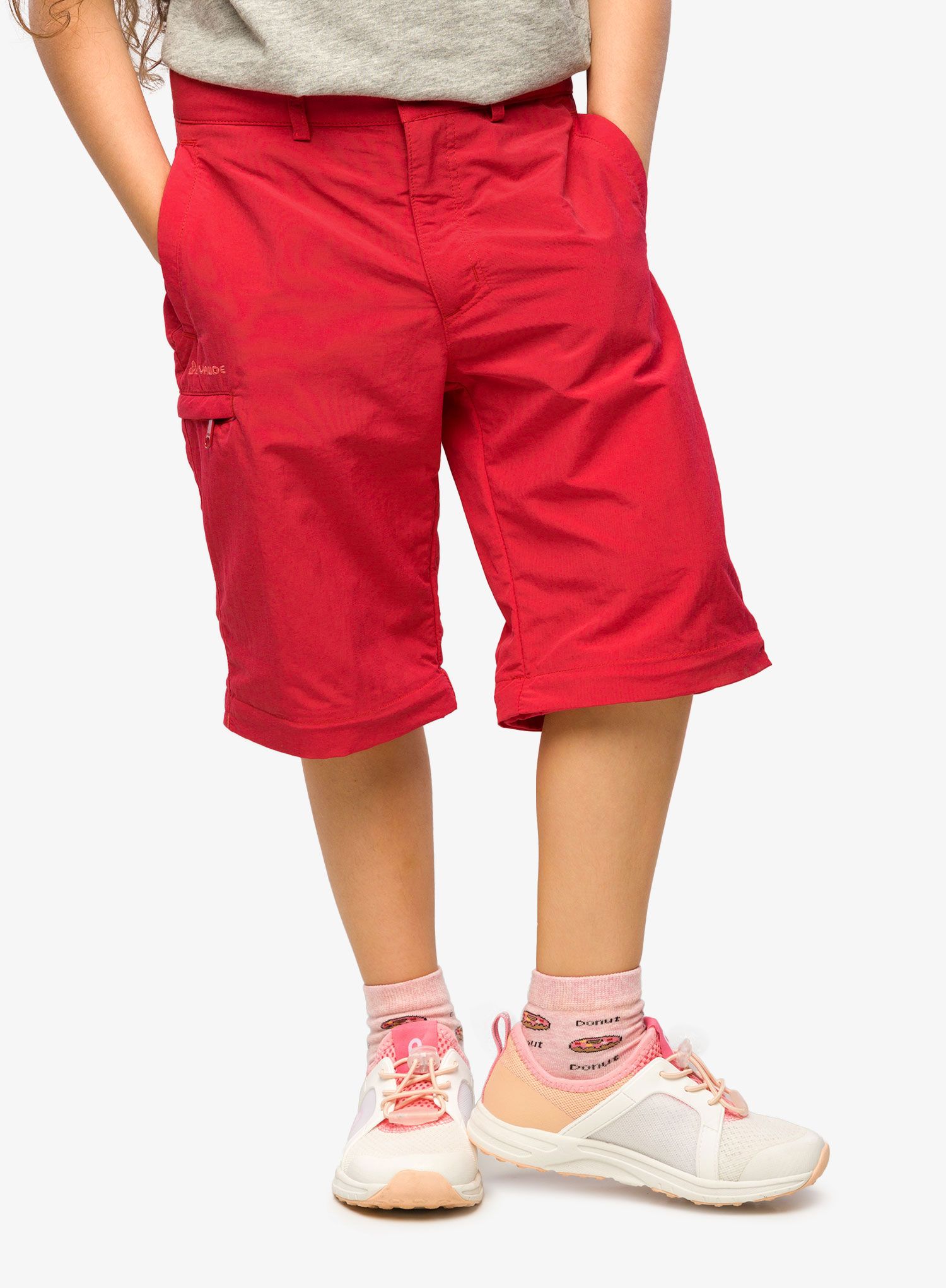 Dětské kalhoty Vaude Kids Detective Antimos ZO Pants - crocus