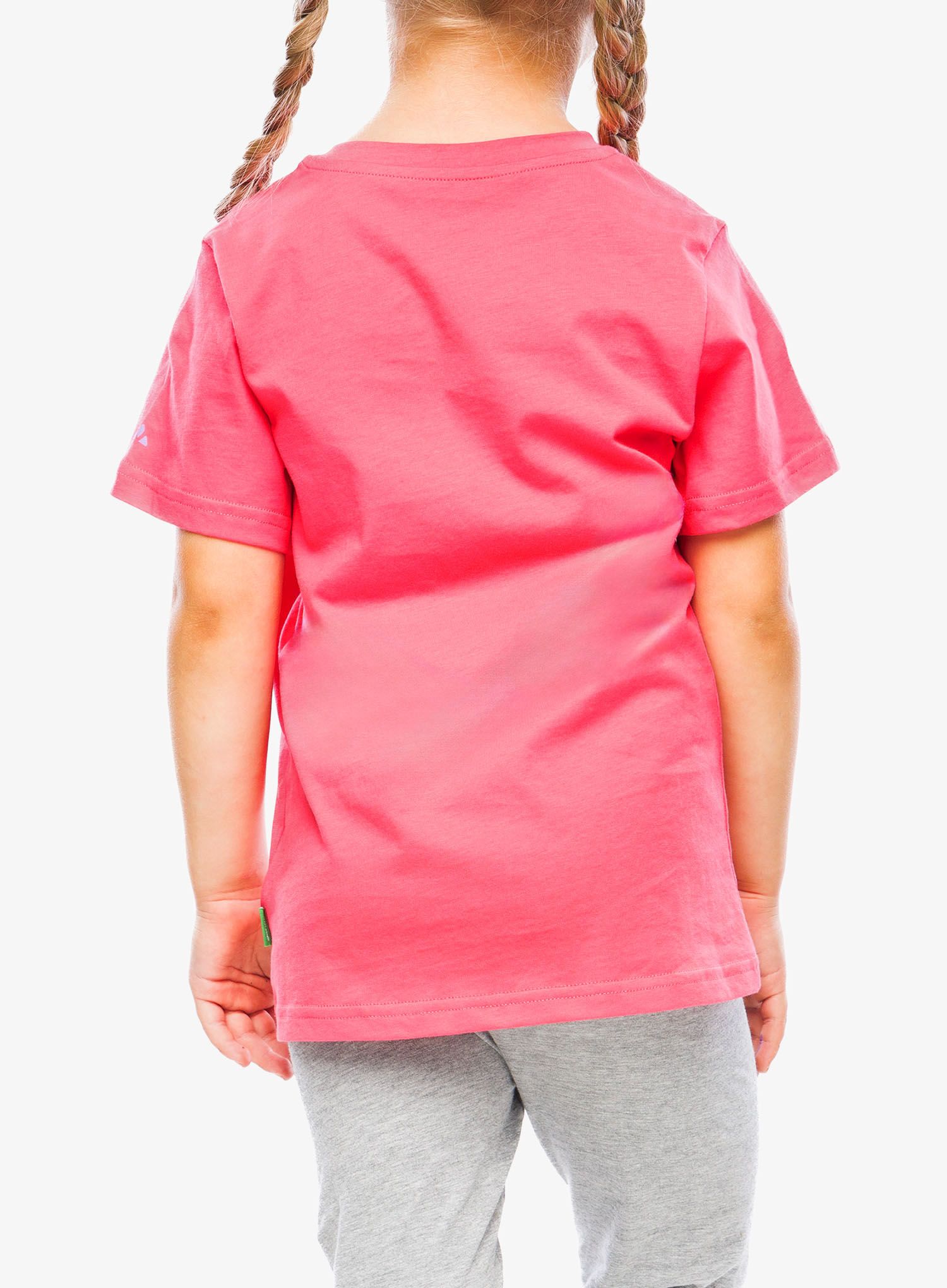Dívčí tričko Vaude Kids Lezza T-Shirt - pink/lilac