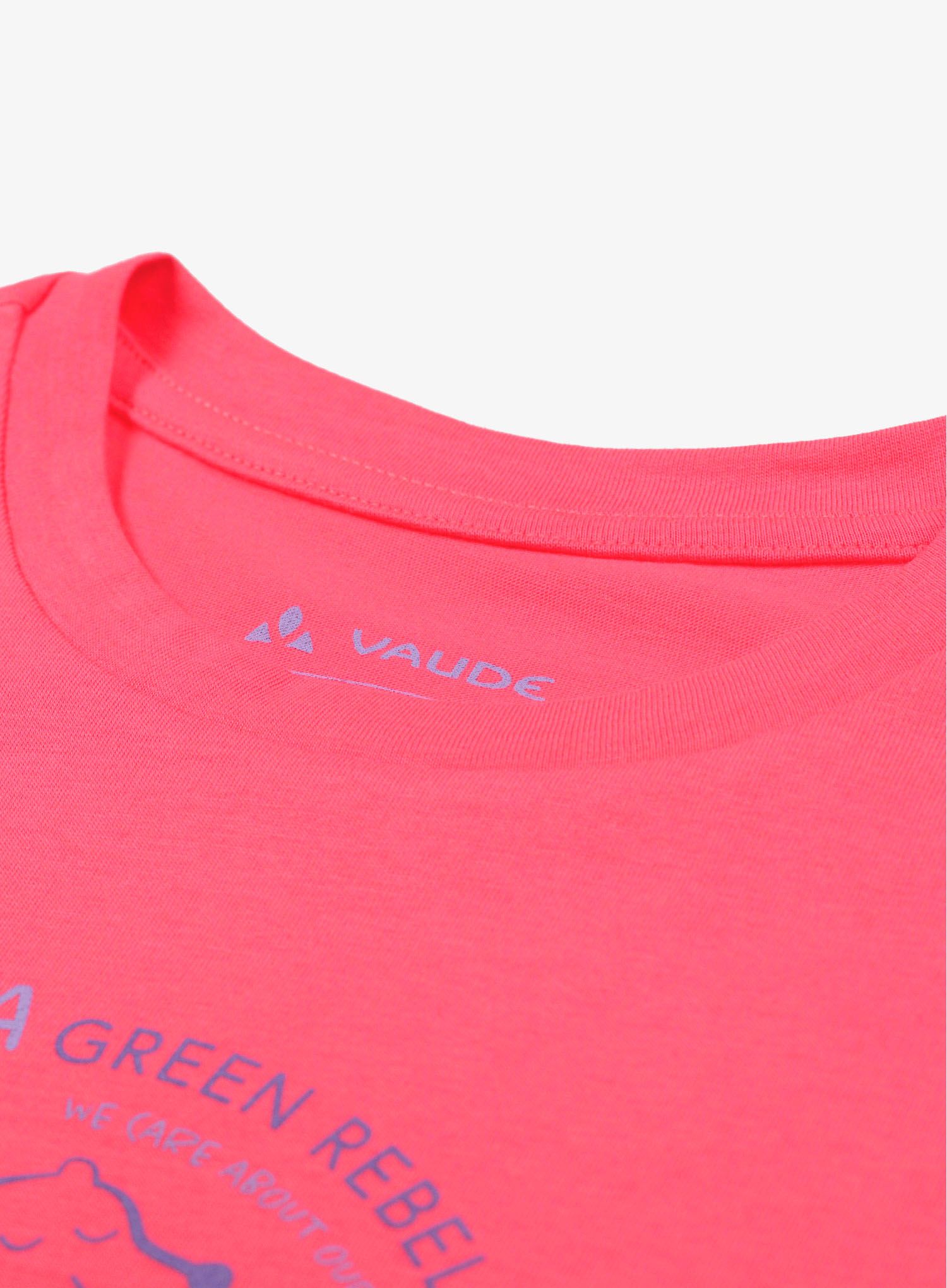 Dívčí tričko Vaude Kids Lezza T-Shirt - pink/lilac