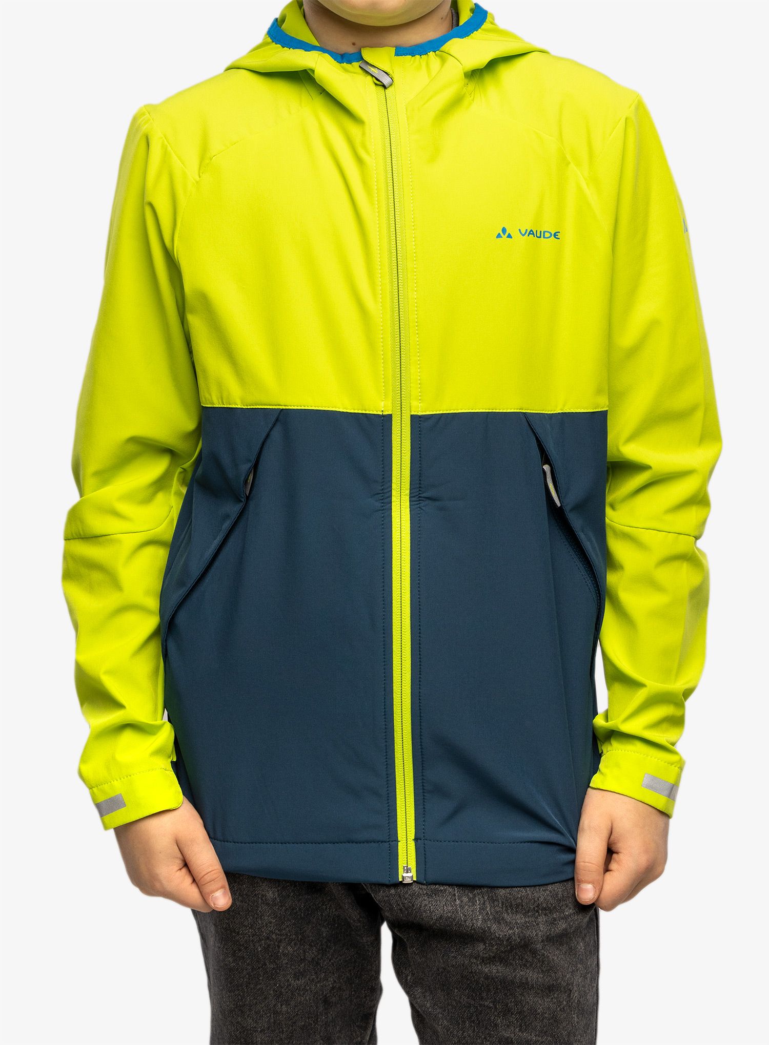 Dětská bunda Vaude Kids Moab Stretch Jacket - chute green